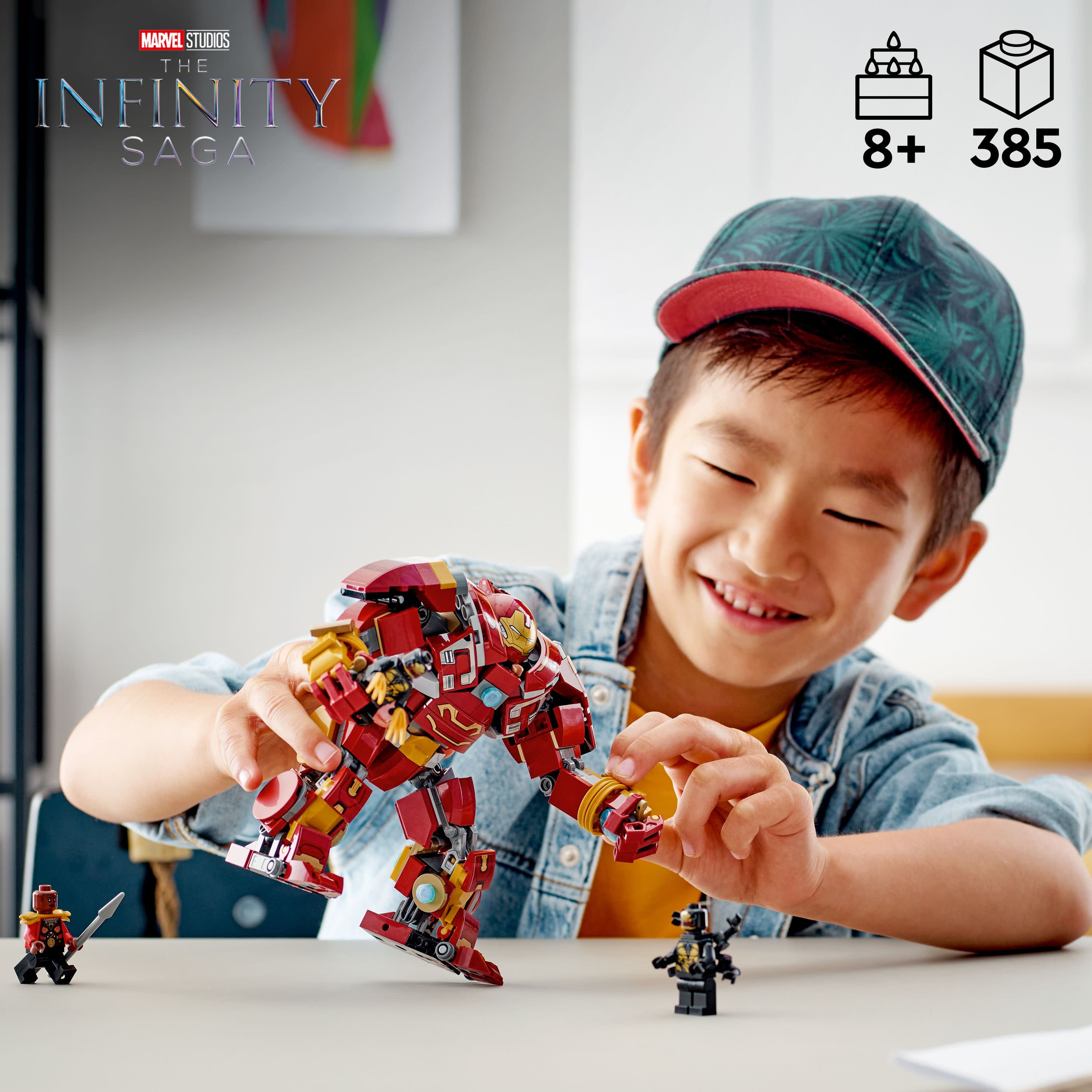 LEGO Marvel The Hulkbuster: The Battle of Wakanda 76247, Action Figure, Buildable Toy with Hulk Bruce Banner Minifigure, Avengers: Infinity War Set for Kids - Image 5