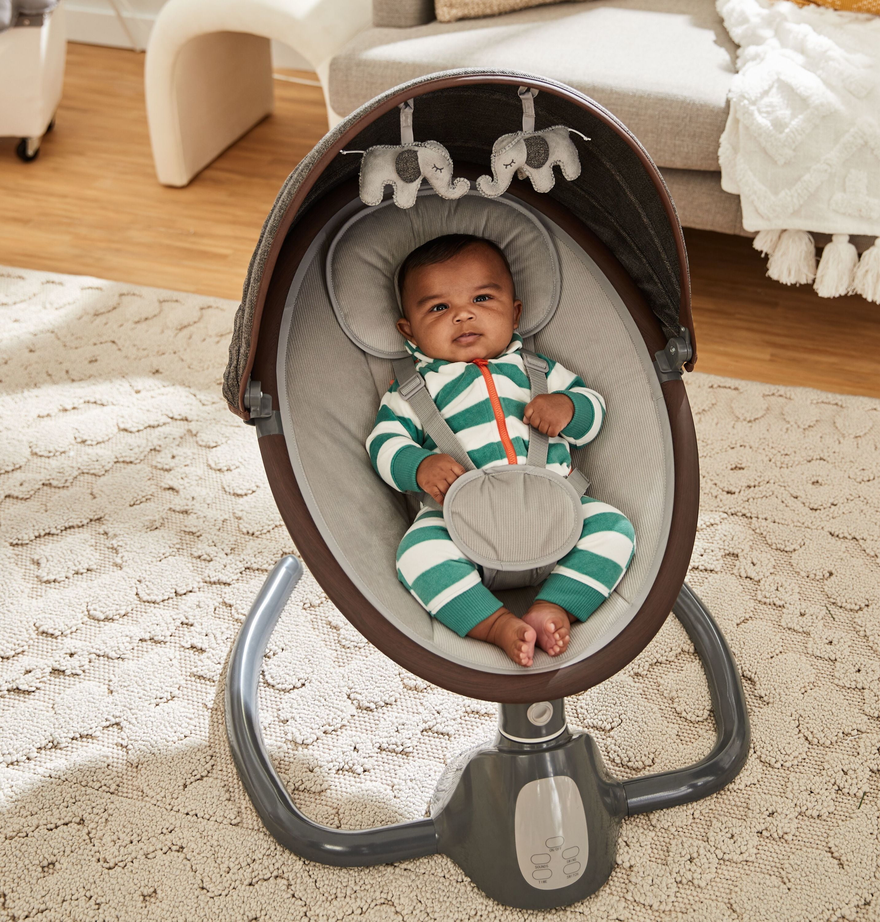 Safety 1ˢᵗ 5 Modes Bluetooth Swing, Dunes Edge - Image 14