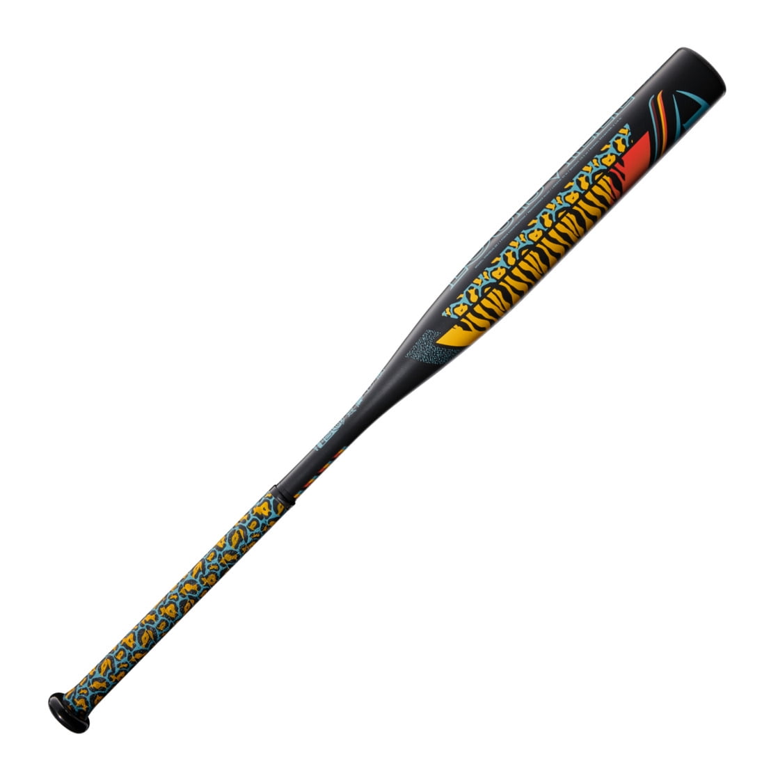 Louisville Slugger 2022 Diva (-11.5) Fastpitch Bat - Tiger Print, 27"/15.5 oz - Image 2