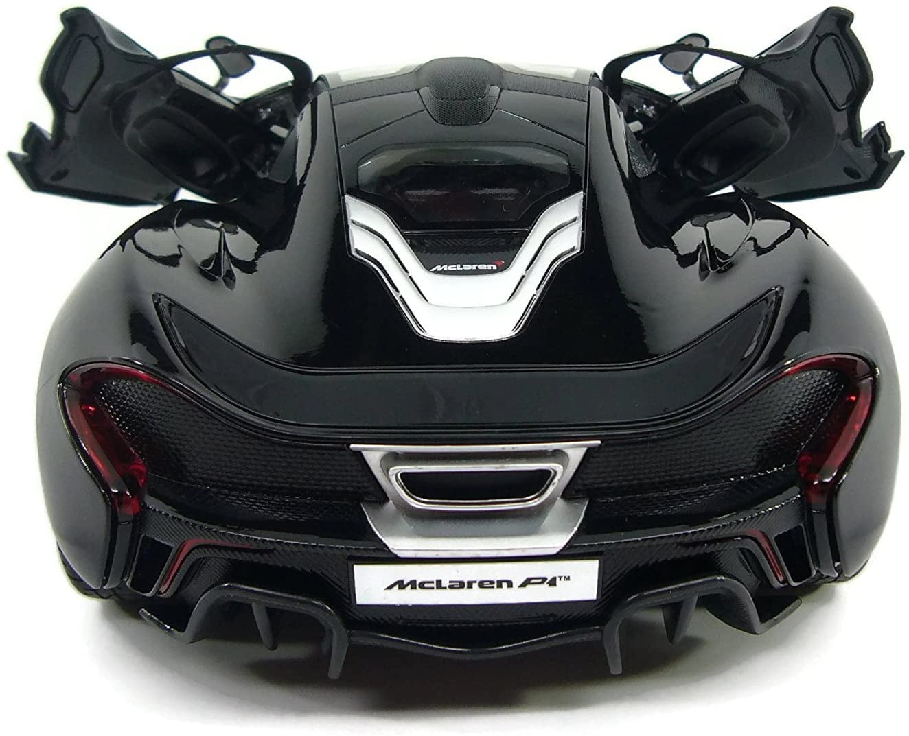 Wonder Wheels 1:14 RC - McLaren P1 Sports Car With Lights and Open Doors - Black - Image 2