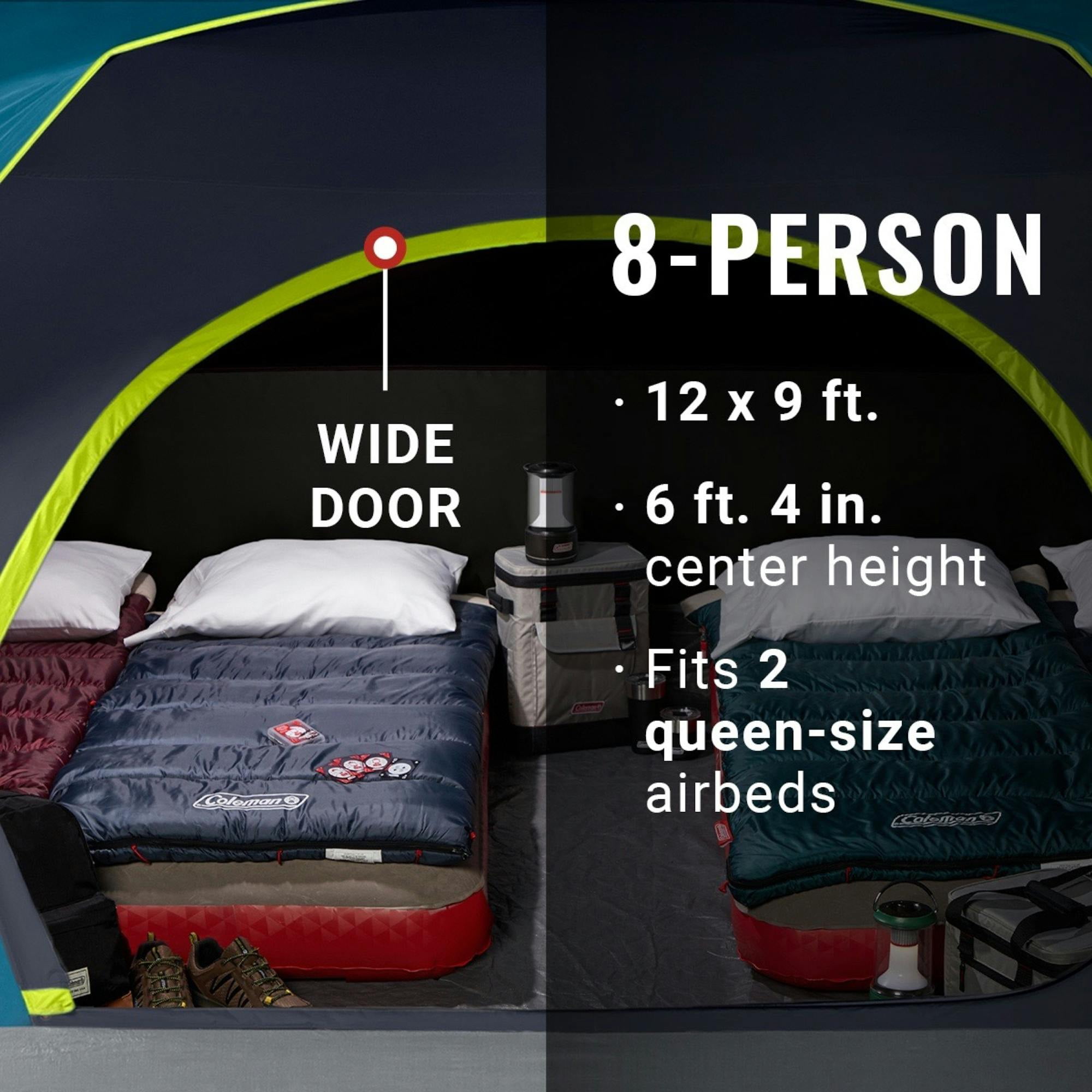 Coleman 8-Person Dark Room™ Skydome™ Camping Tent - Image 3