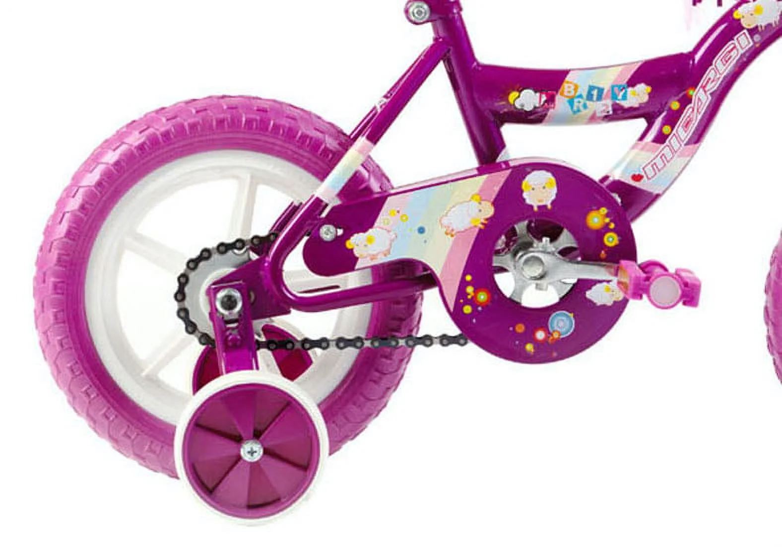Wonderplay 12 inch Bike for 2-4 Years Old Kids, EVA Tires and Training Wheels,Great for Beginner - Image 2
