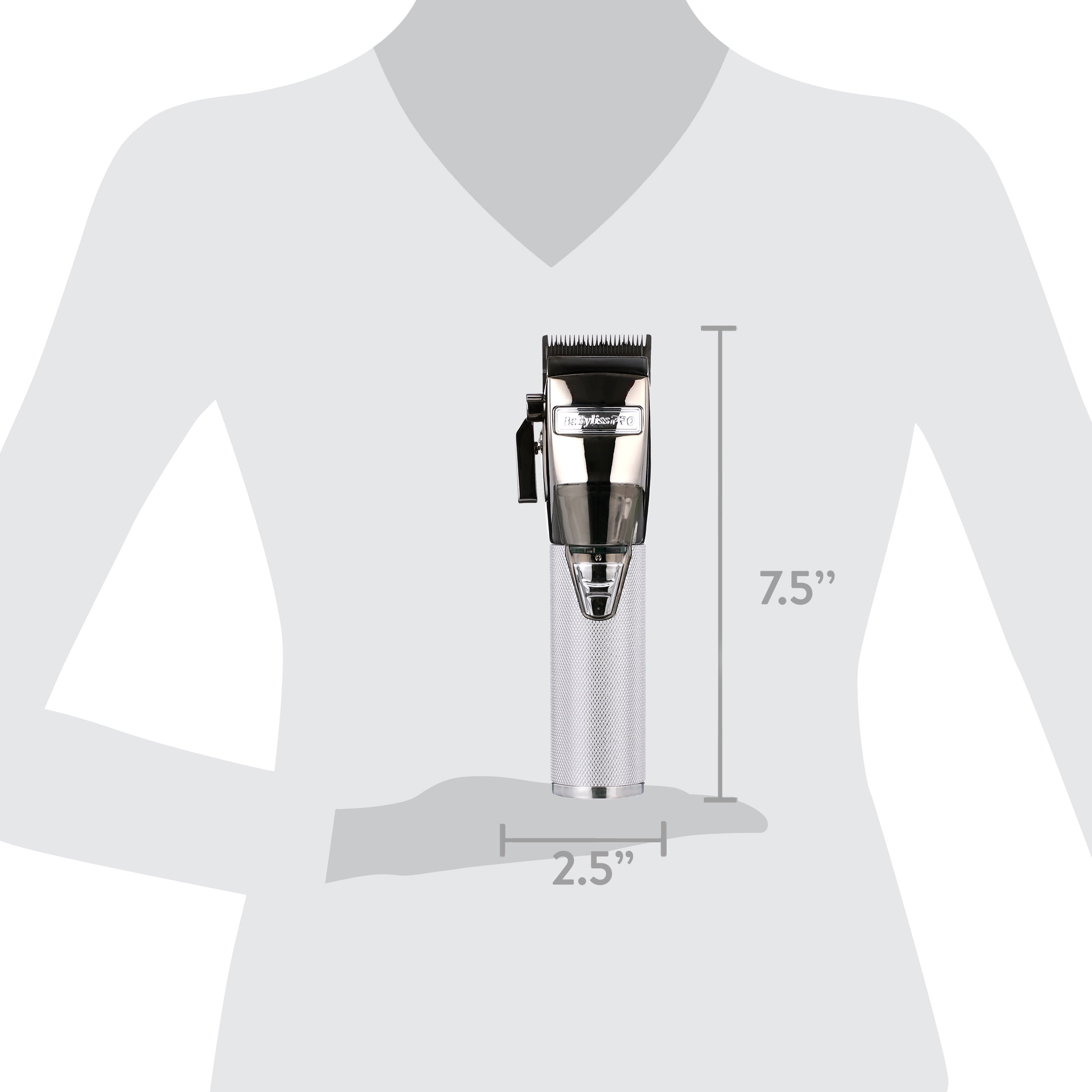 BaBylissPRO SilverFX Plus All-Metal Lithium Professional Hair Clippers - Image 11