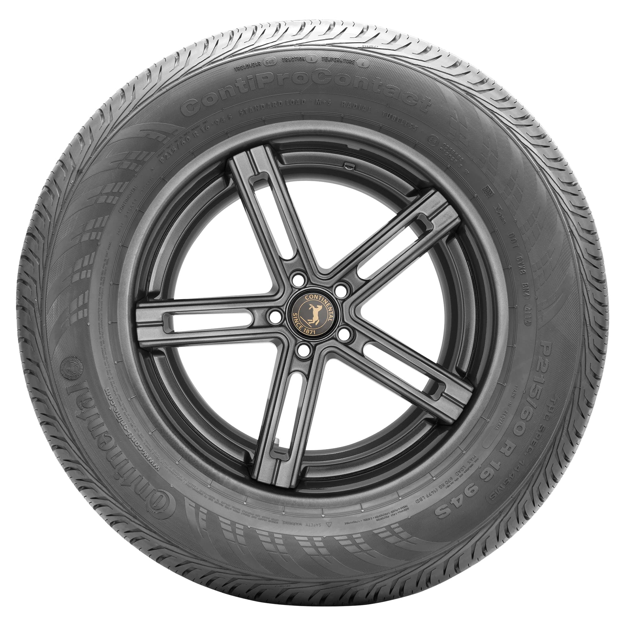 Continental ContiProContact All Season 215/55R18 94H Passenger Tire - Image 5