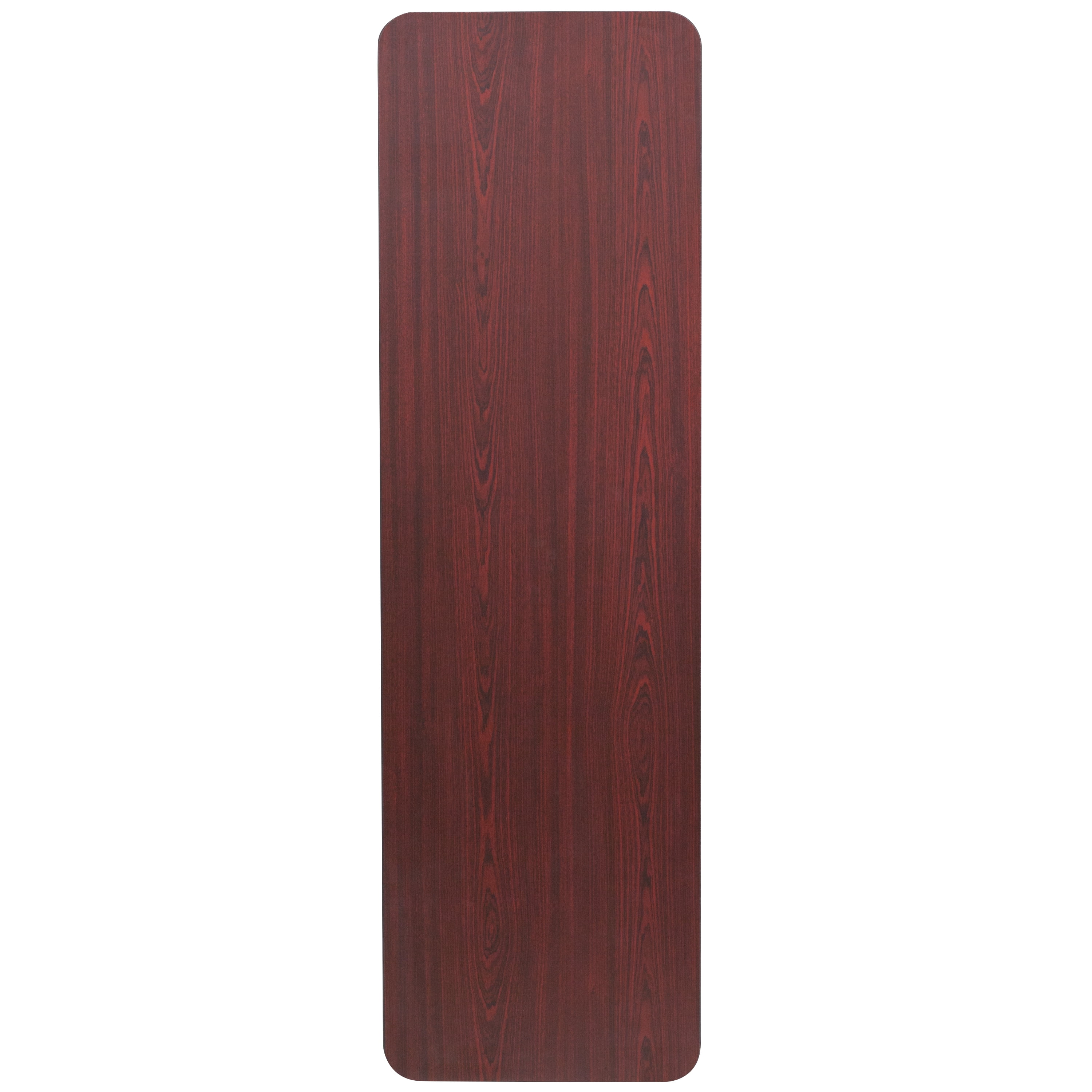 Flash Furniture 5-Foot High Pressure Mahogany Laminate Folding Training Table - Image 2