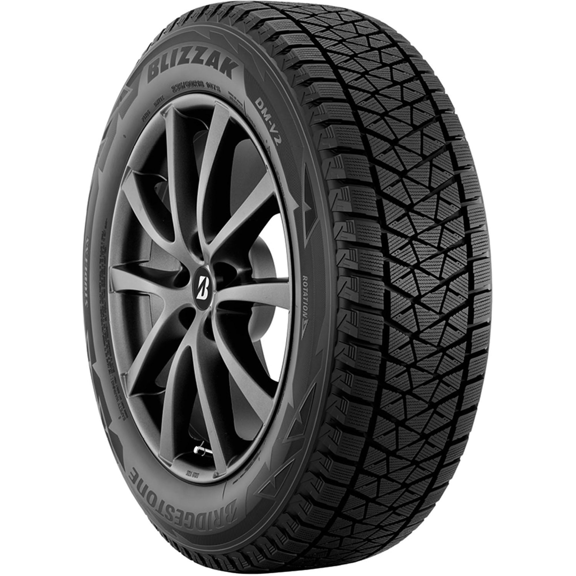 Bridgestone Blizzak DM-V2 Winter 275/50R22 111T XL Light Truck Tire - Image 5