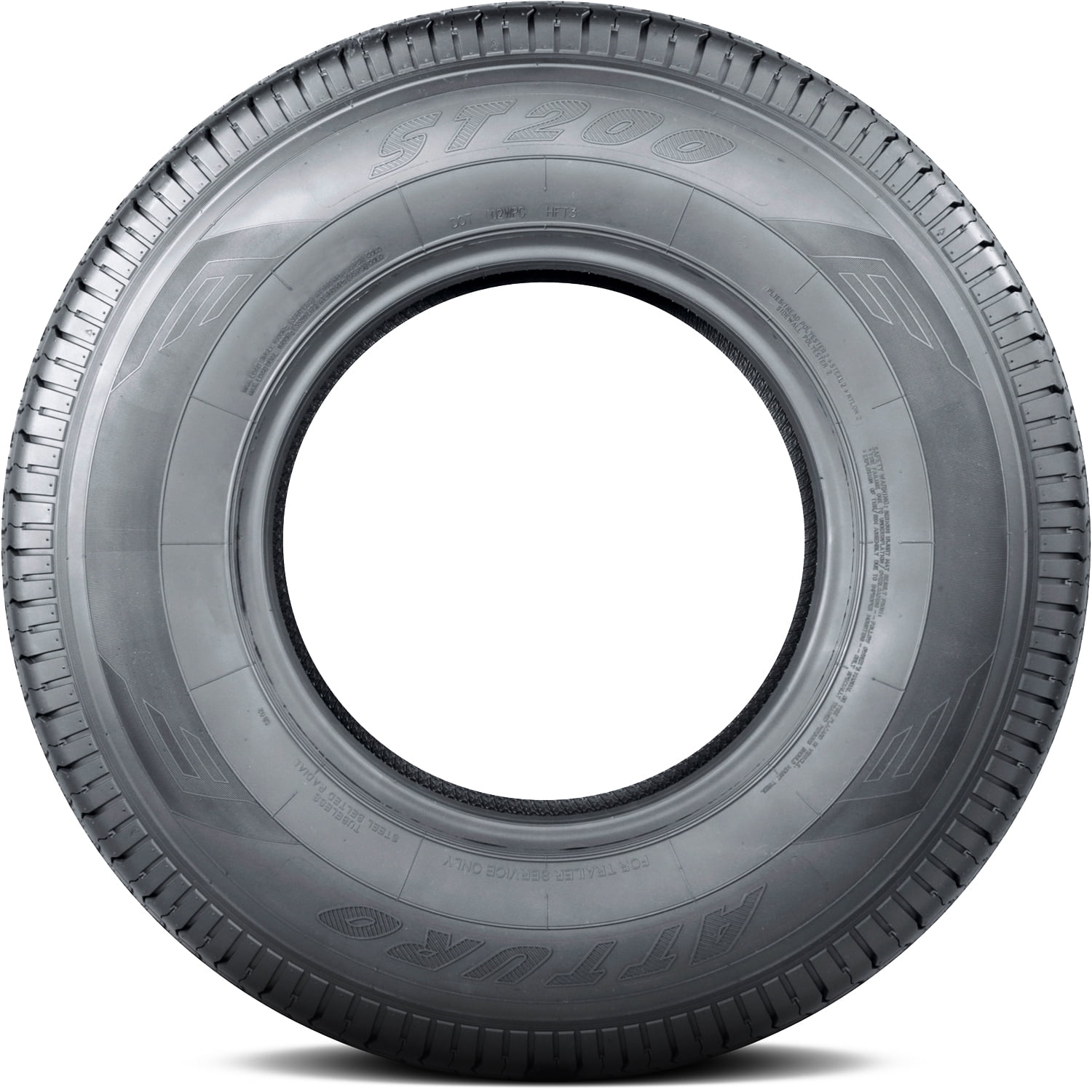 Atturo ST200 Steel Belted ST175/80R13 175/80R13 91/87L C 6 Ply Trailer Tire - Image 4