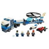 LEGO City Police Helicopter Transport 60244 Building Set for Kids (317 Pieces) - Image 2