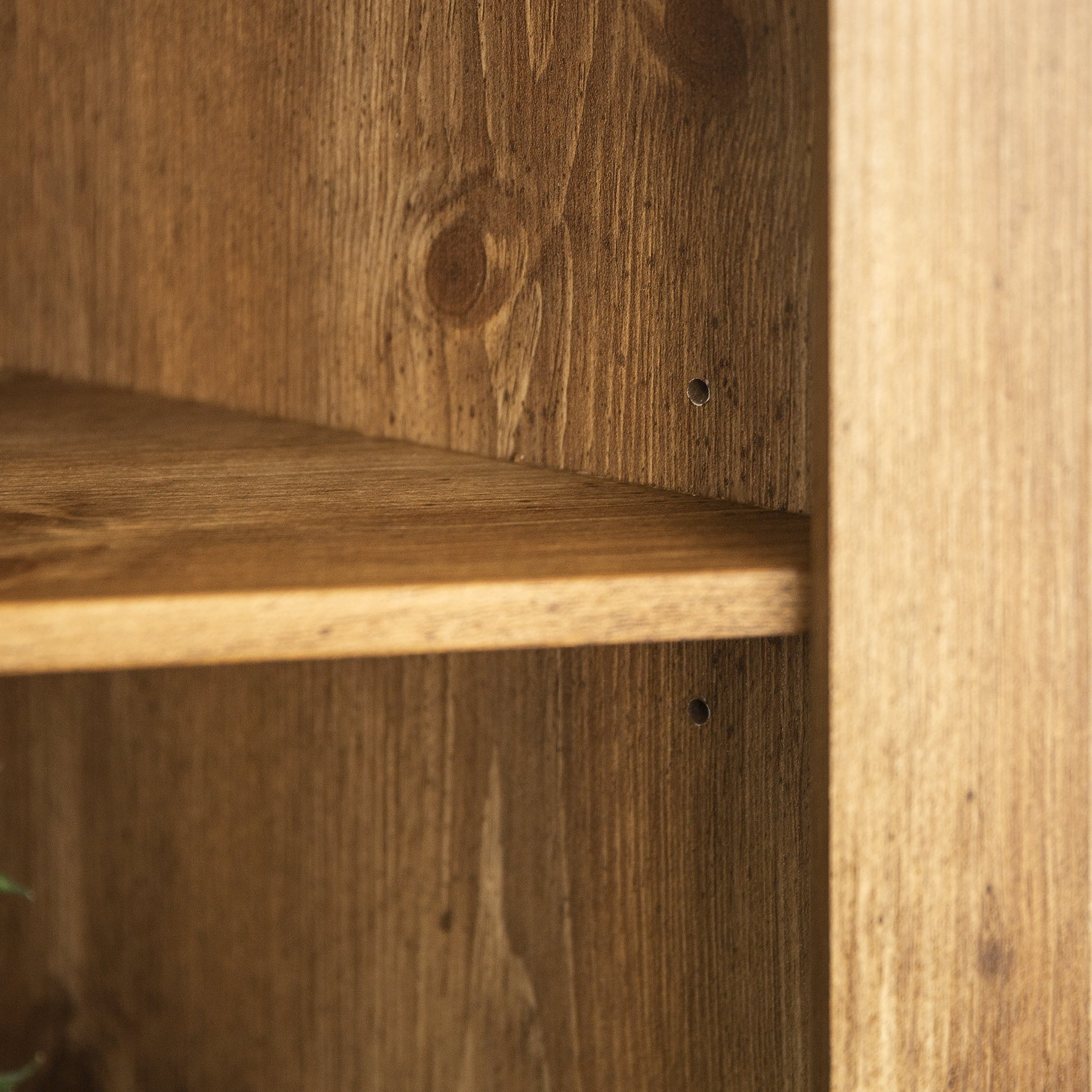 Walker Edison Barnwood Corner Fireplace TV Stand for TVs up to 50" - Image 3