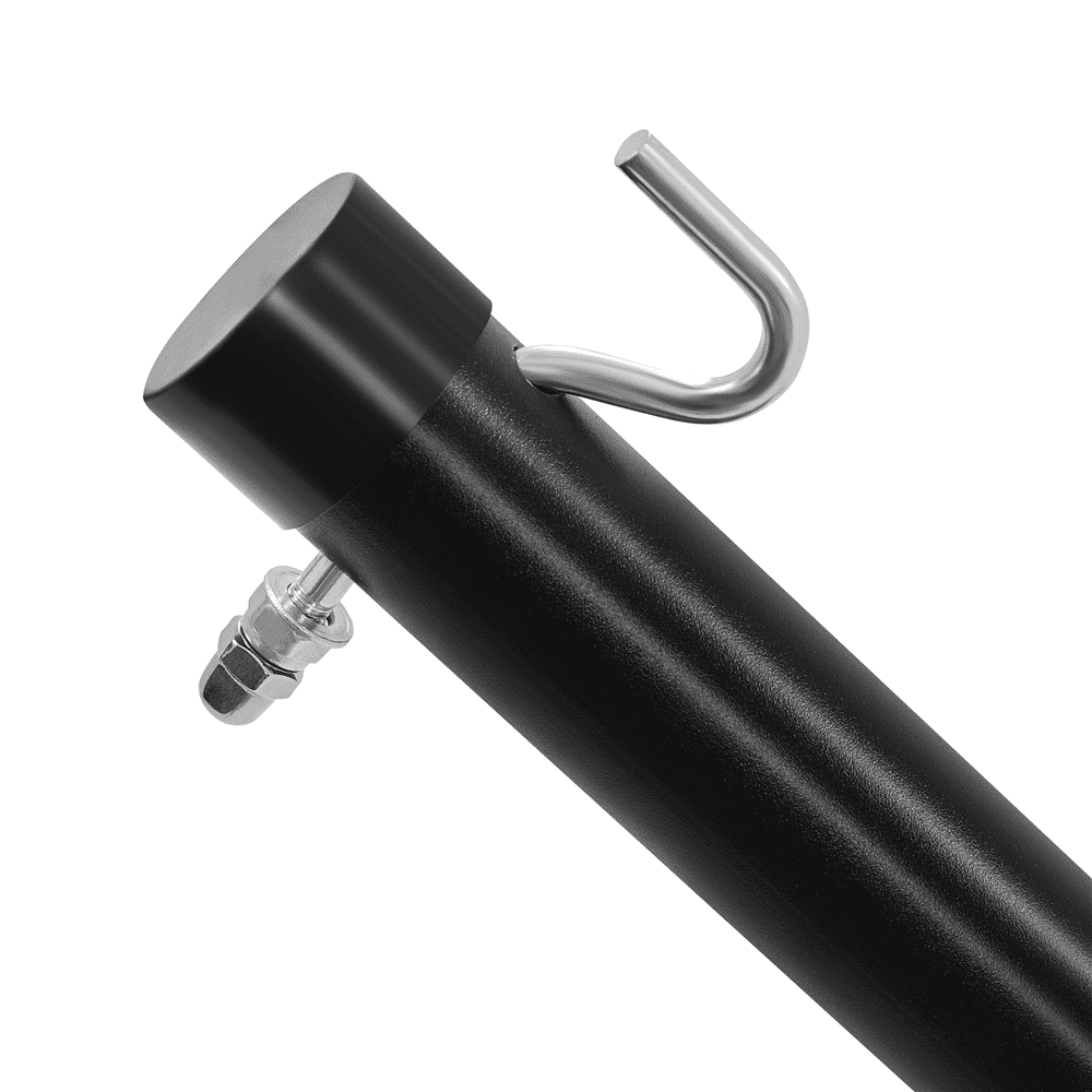 Renwick Padded Hammock & Steel Stand Set with Pillow for 2–3 People, Blue Stripe - Image 5