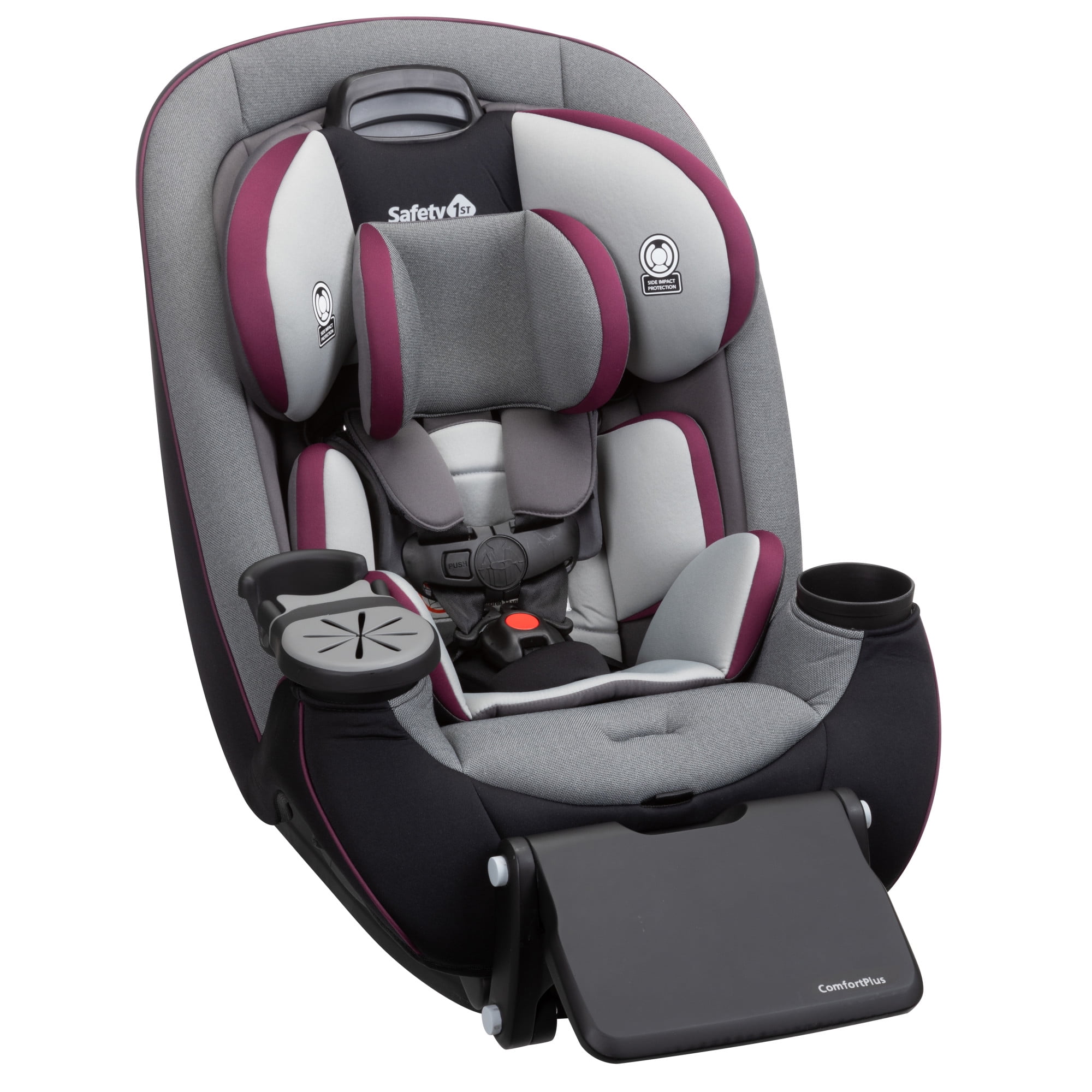 Safety 1ˢᵗ Grow and Go™ Extend 'n Ride LX All-in-One Convertible Car Seat, Winehouse, Infant & Toddler, Unisex - Image 5