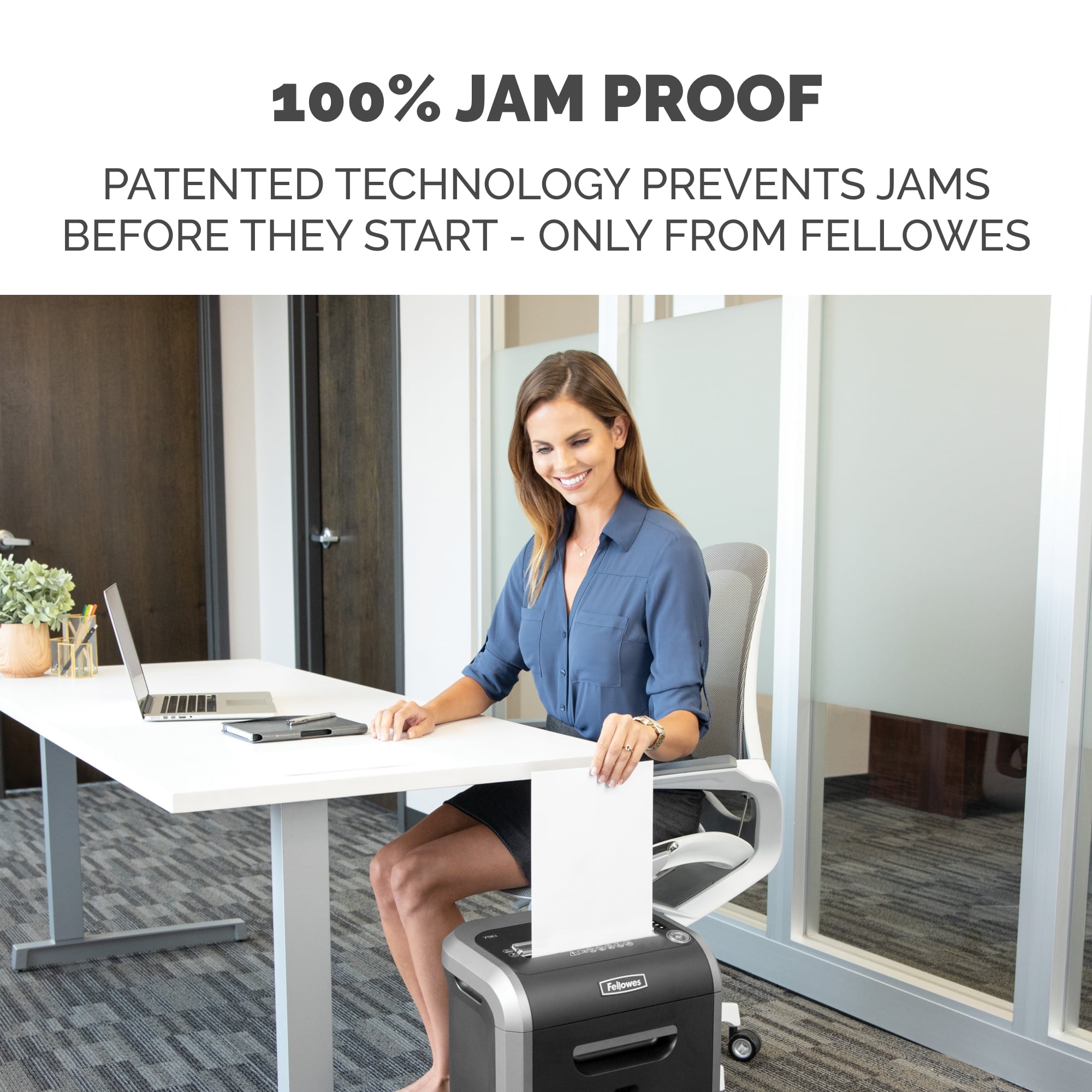 Fellowes Powershred 79Ci 100% Jam Proof Cross-Cut Shredder - Image 7