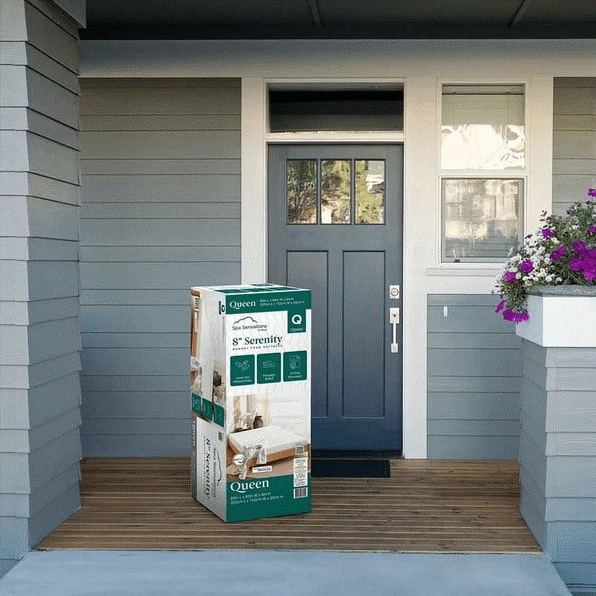 8" Memory Foam Mattress, Queen - Image 6