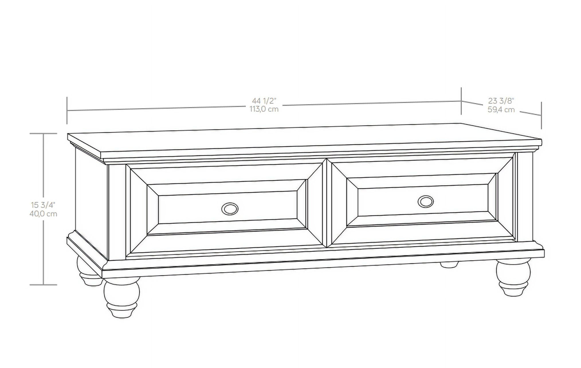 Better Homes & Gardens Crossmill Coffee Table, Weathered Finish - Image 7