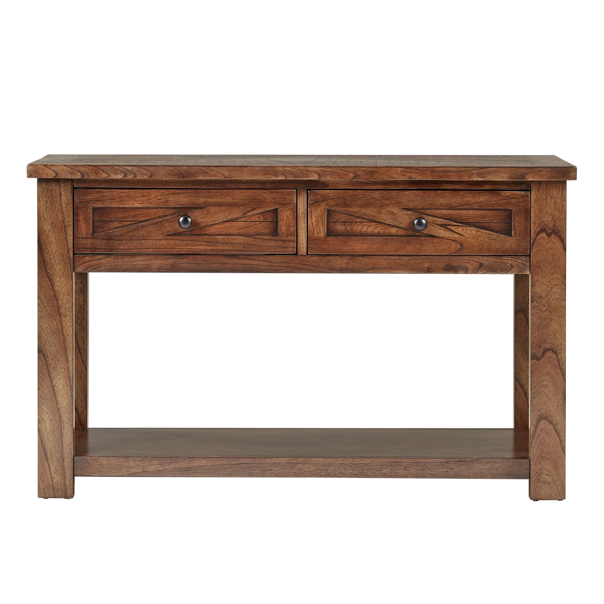 Weston Home Burleson Brown Cherry Finish Sofa Table - Image 6