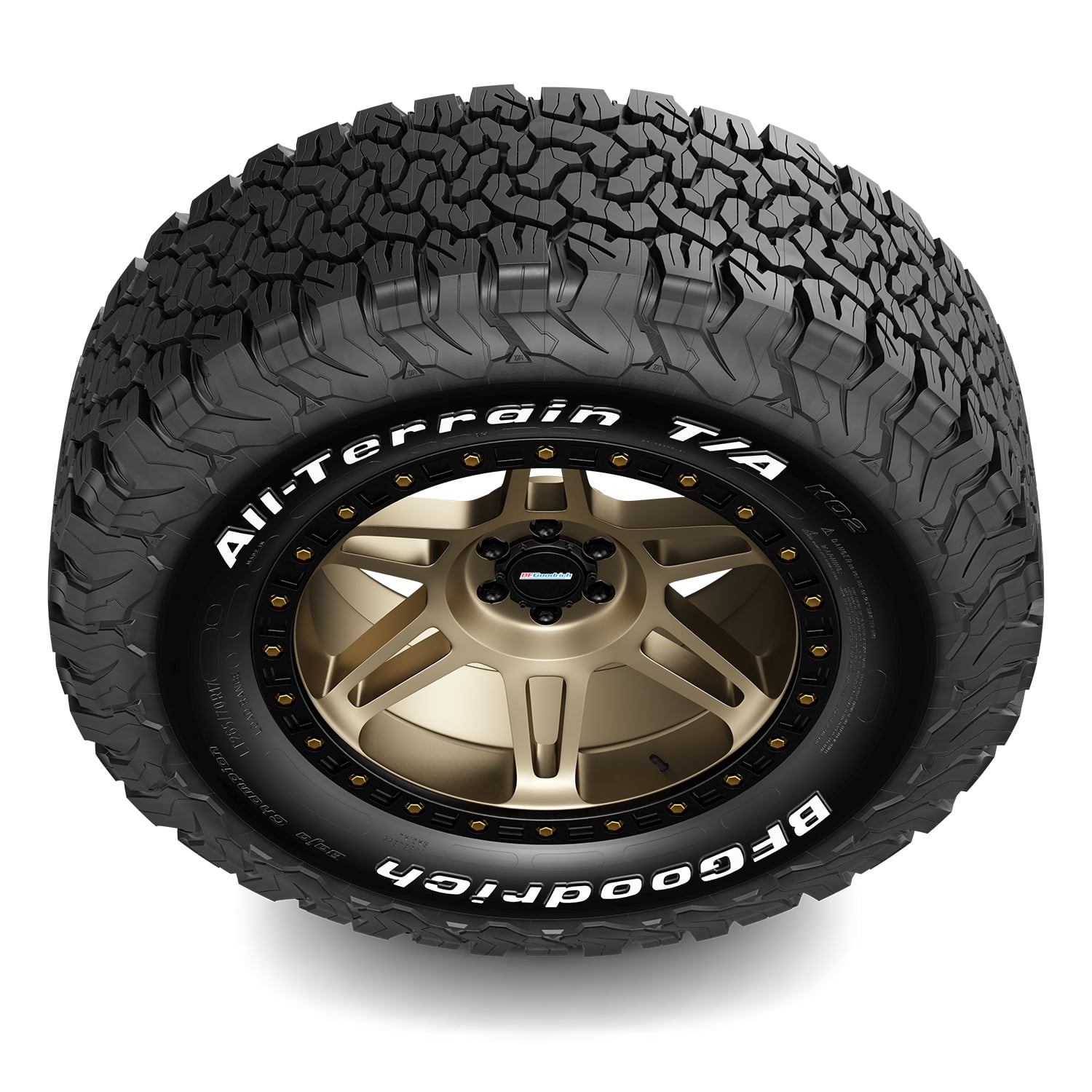 BFGoodrich All-Terrain T/A KO2 All Terrain LT285/65R20 127/124S E Light Truck Tire - Image 8