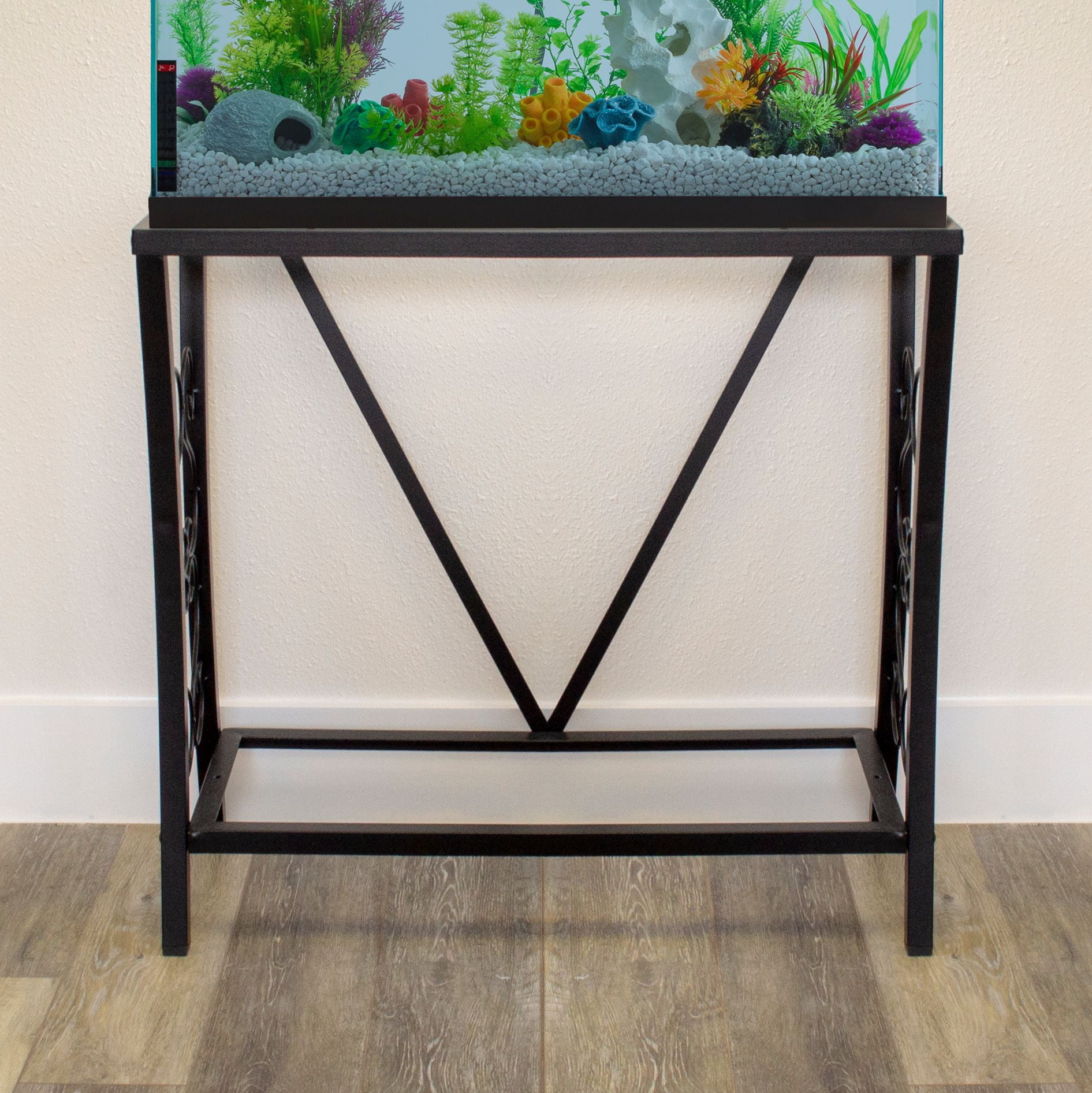 Aquatic Fundamentals 29 Gallon Metal Aquarium Stand - Image 5