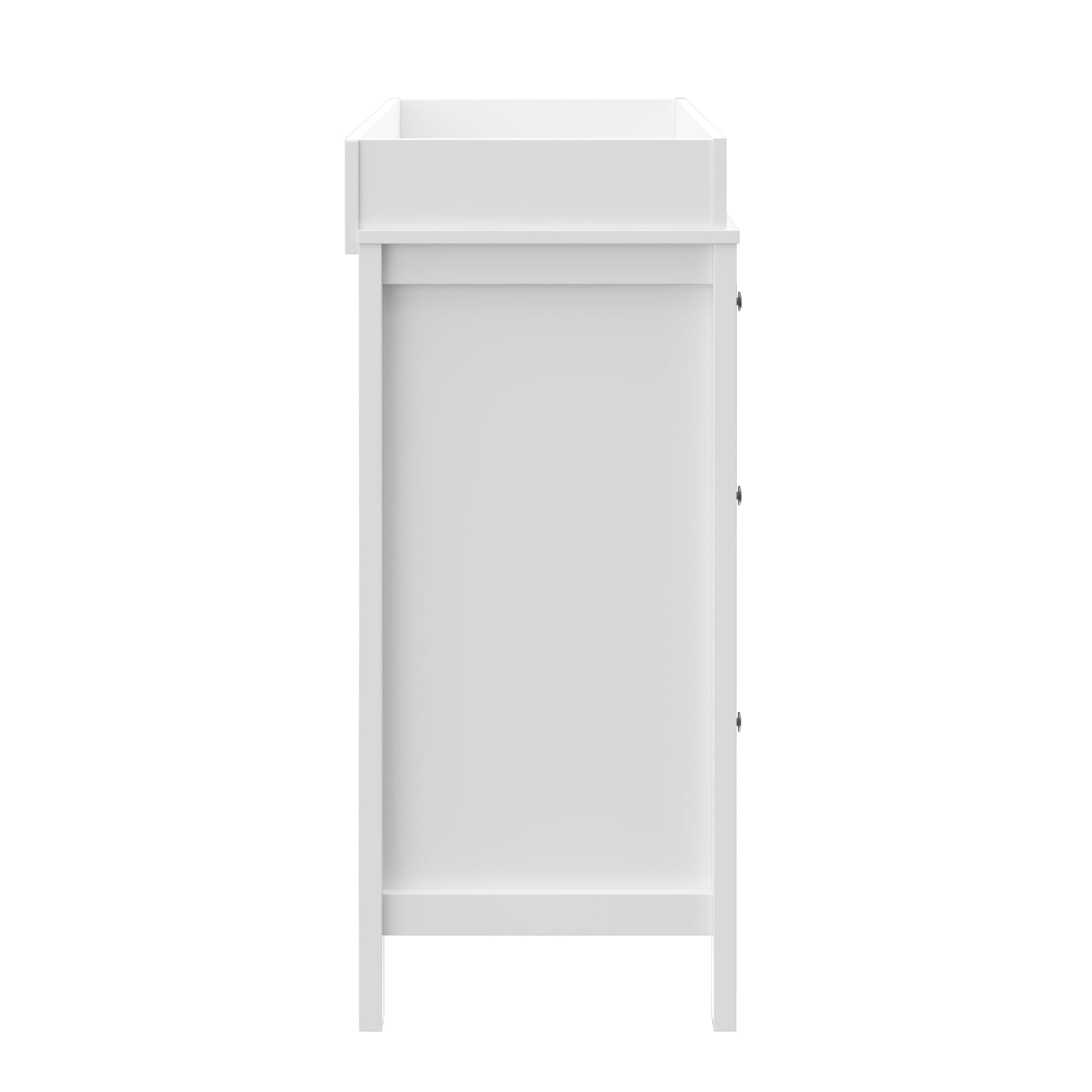 Storkcraft Horizon 3 Drawer Chest with Infant Changing Topper, White - Image 4