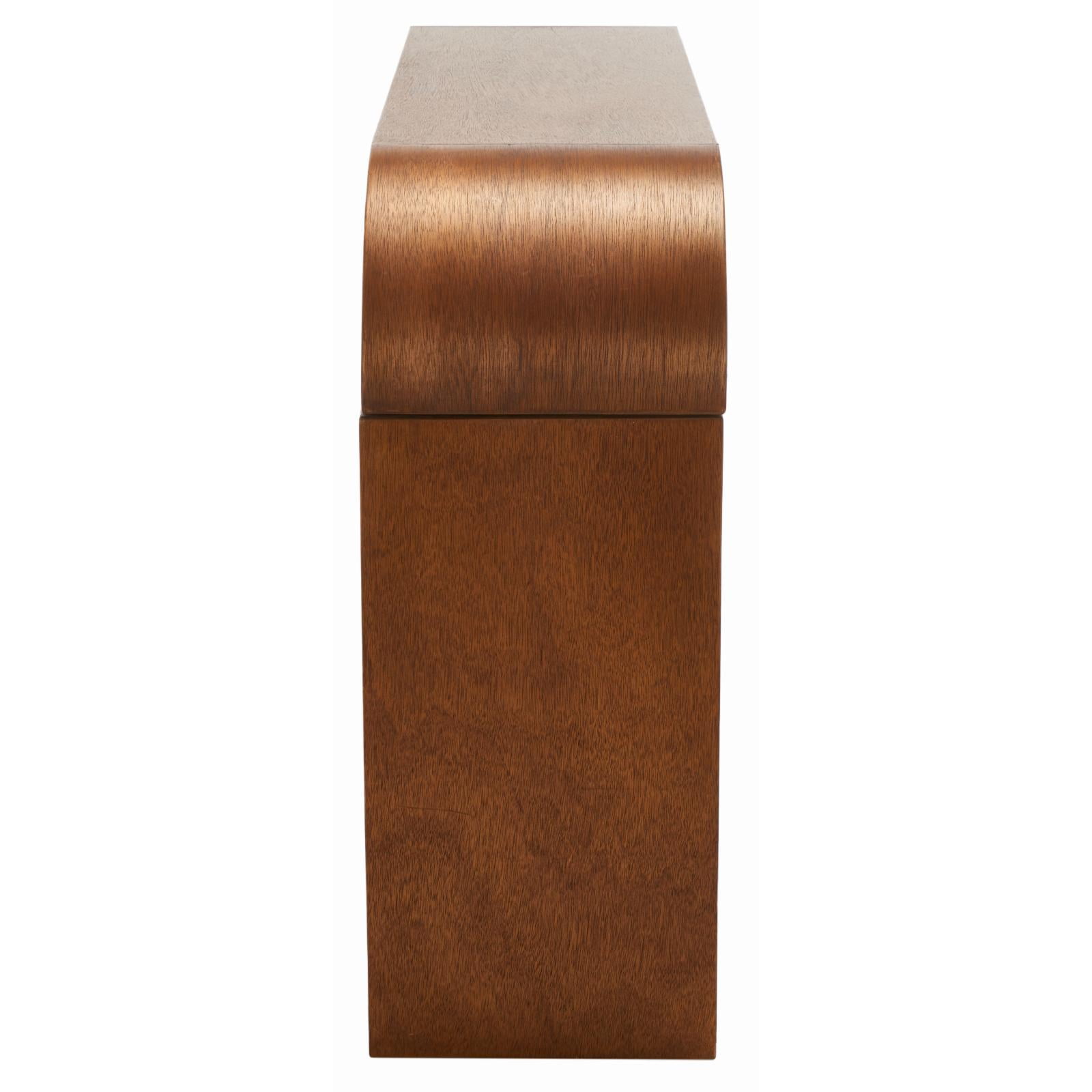 SAFAVIEH Liasonya Modern Wood Console Table, Natural - Image 3