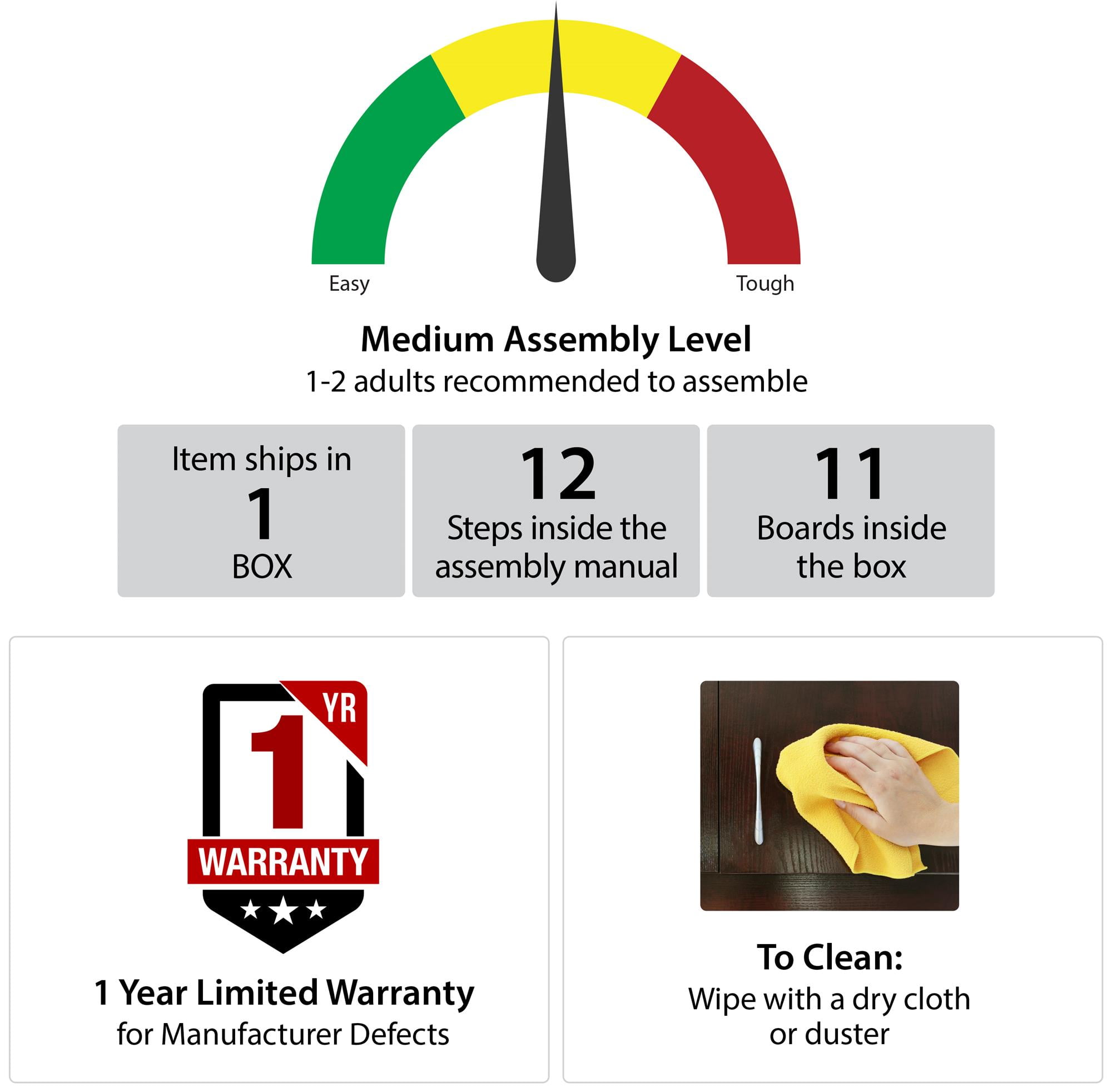 Systembuild Evolution Lory 24" Utility Storage Cabinet, Black - Image 7