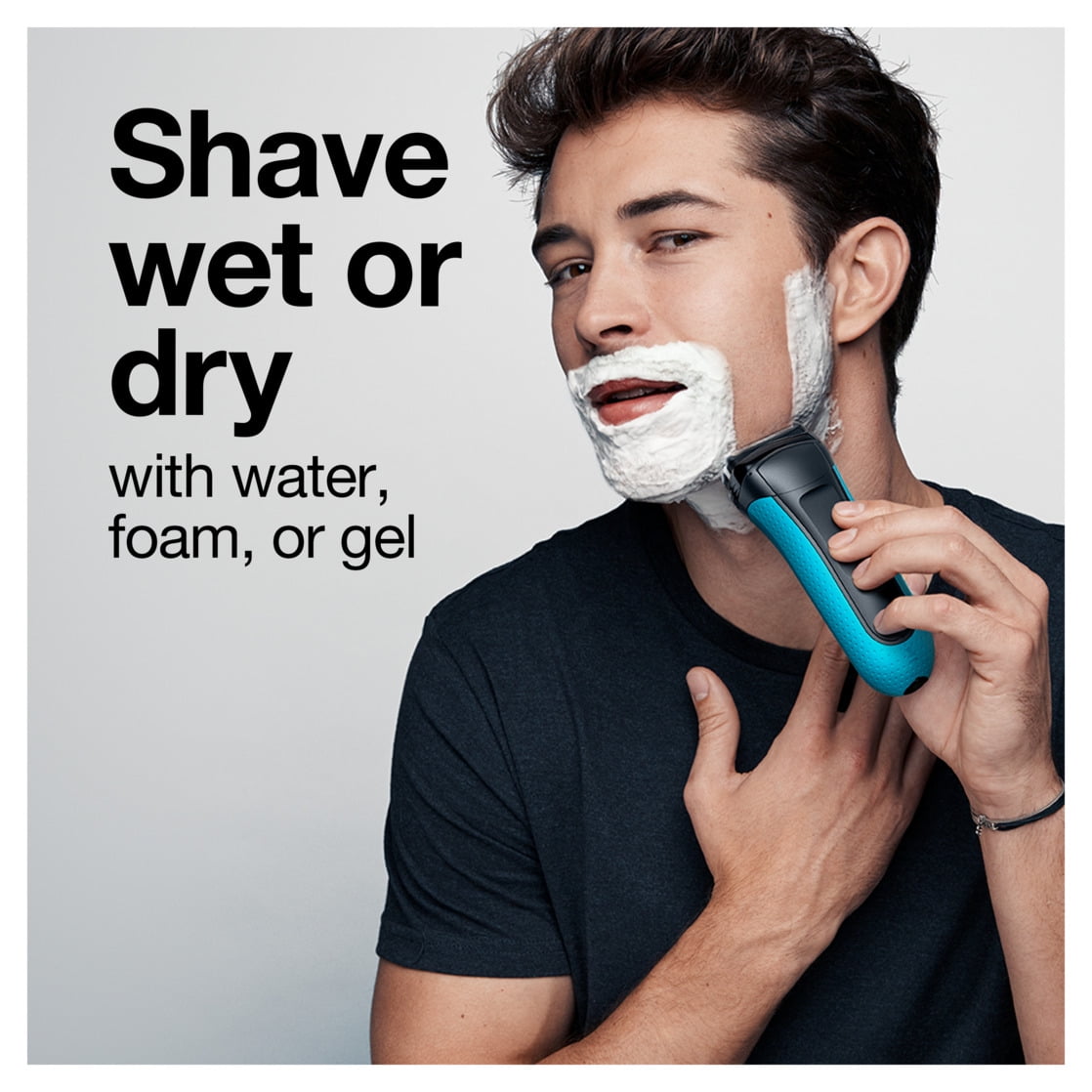 Braun Series 3 ProSkin 3040s Rechargeable Wet Dry Men's Electric Shaver with Precision Trimmer - Image 9