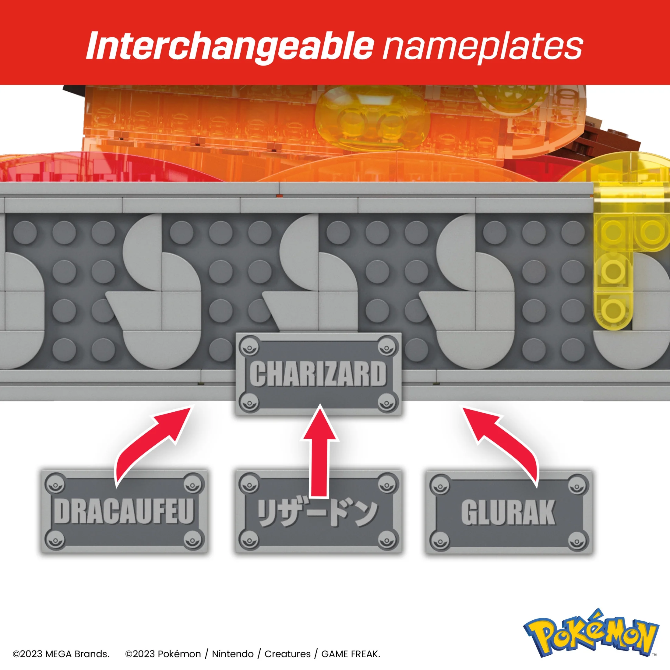 MEGA Pokemon Charizard Building Kit with Motion (1663 Pieces) for Collectors - Image 2