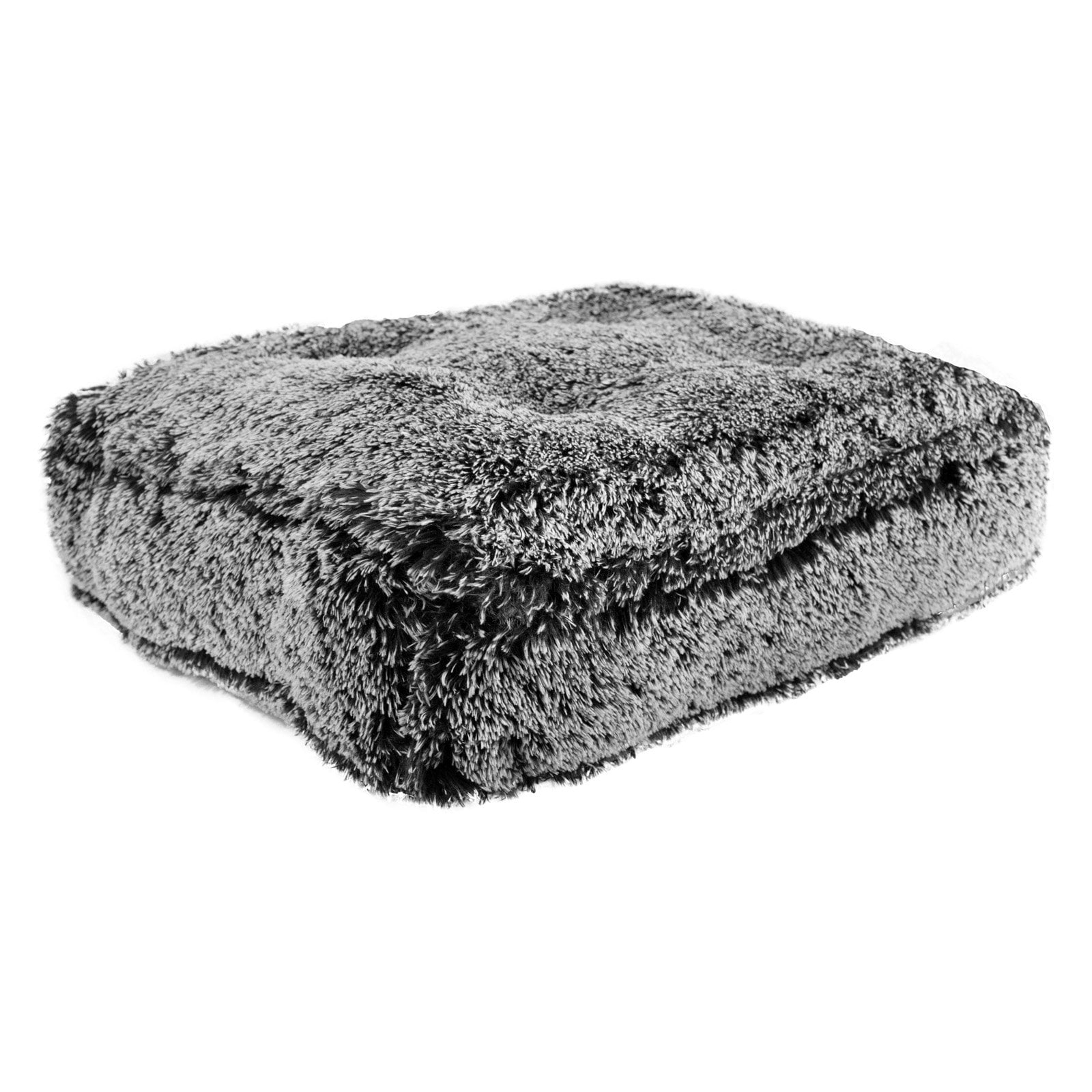 Bessie and Barnie Midnight Frost Luxury Shag Extra Plush Faux Fur Rectangle Pet/Dog Bed - Image 4