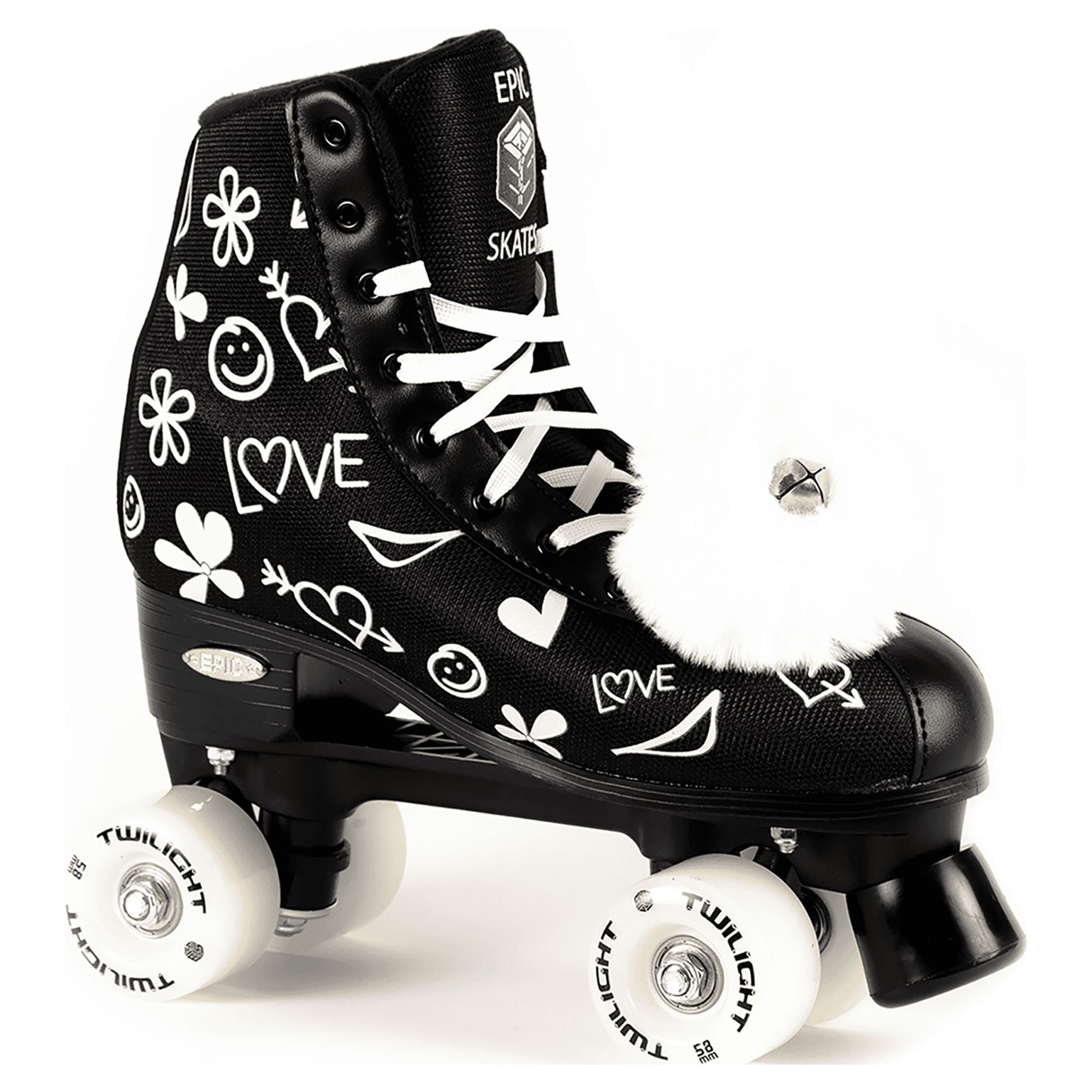 Epic Skates Luv Quad Roller Skates - Youth 6 - Image 5