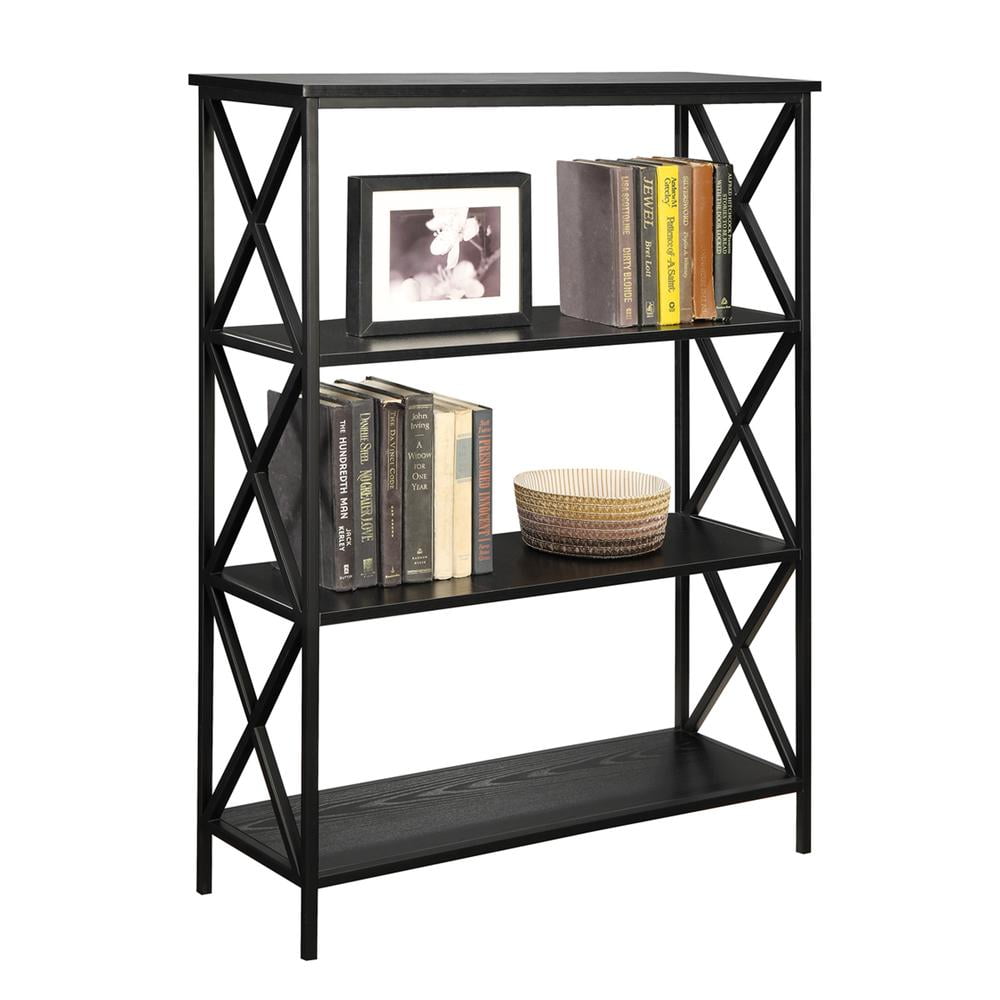 Convenience Concepts Tucson 4-Tier Bookcase, Black - Image 4