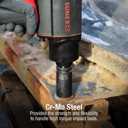 Sunex 17 PC 3/4" DR Metric Deep Impact Socket Set - Image 3