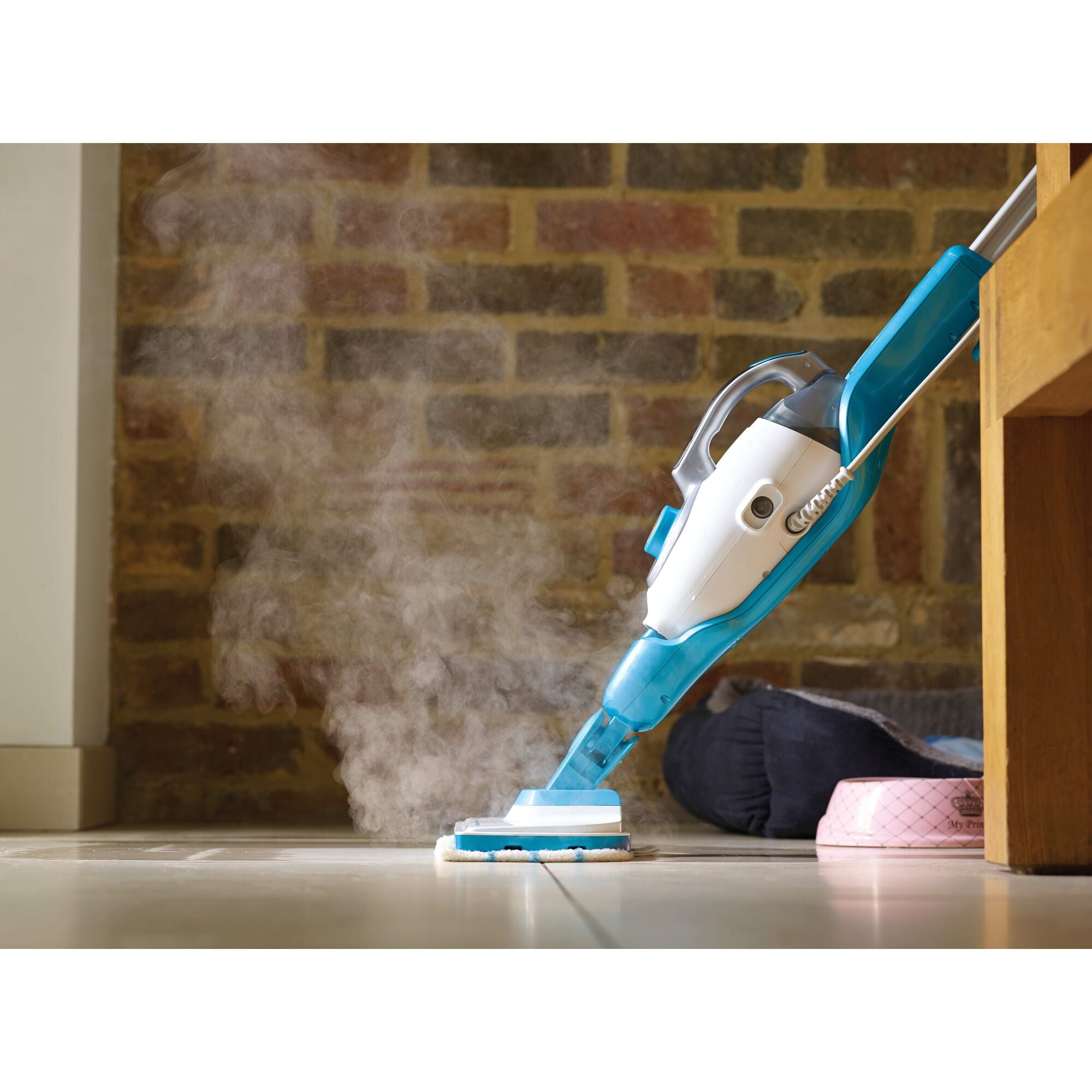 BLACK+DECKER Steam Mop + Glove 7in1 Complete Steam Cleaning Solution, HSMC1361SGP - Image 4