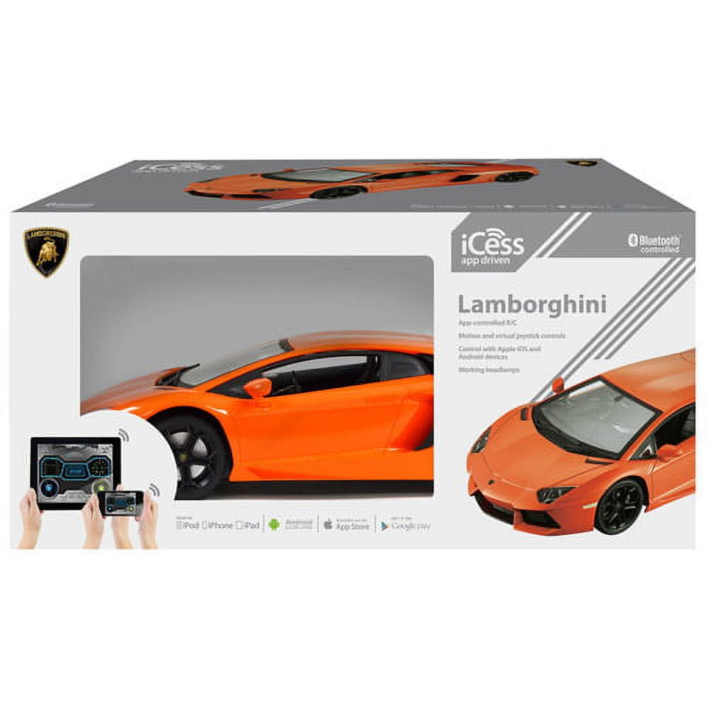 iCESS Lamborghini S680 Remote-Controlled Car, Orange - Image 2