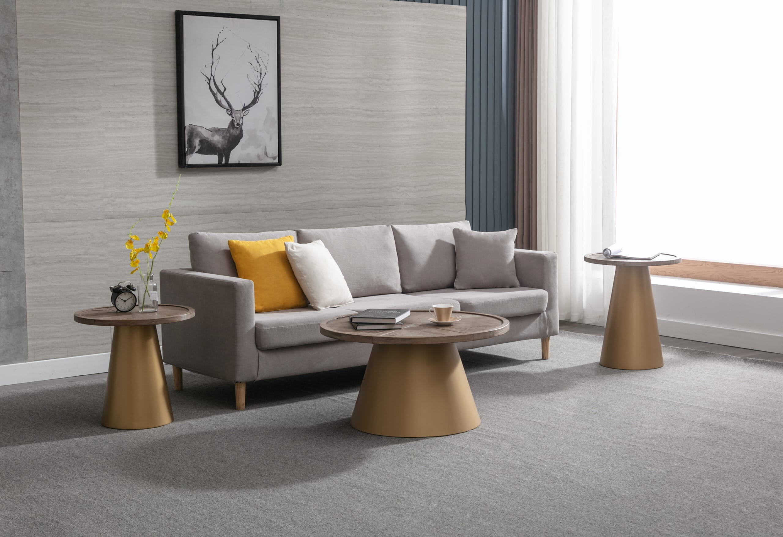 Boraam Patrick 2pc Accent End Table Set - Image 3