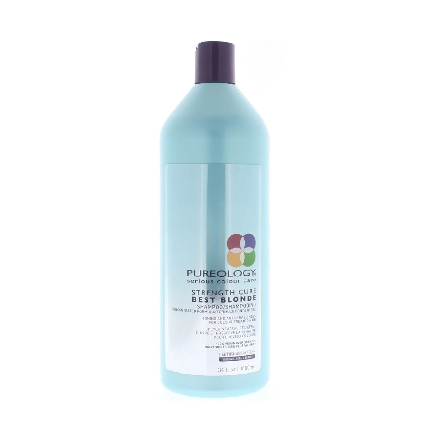 Pureology Strength Cure Best Blonde Shampoo Liter/34oz - Image 2