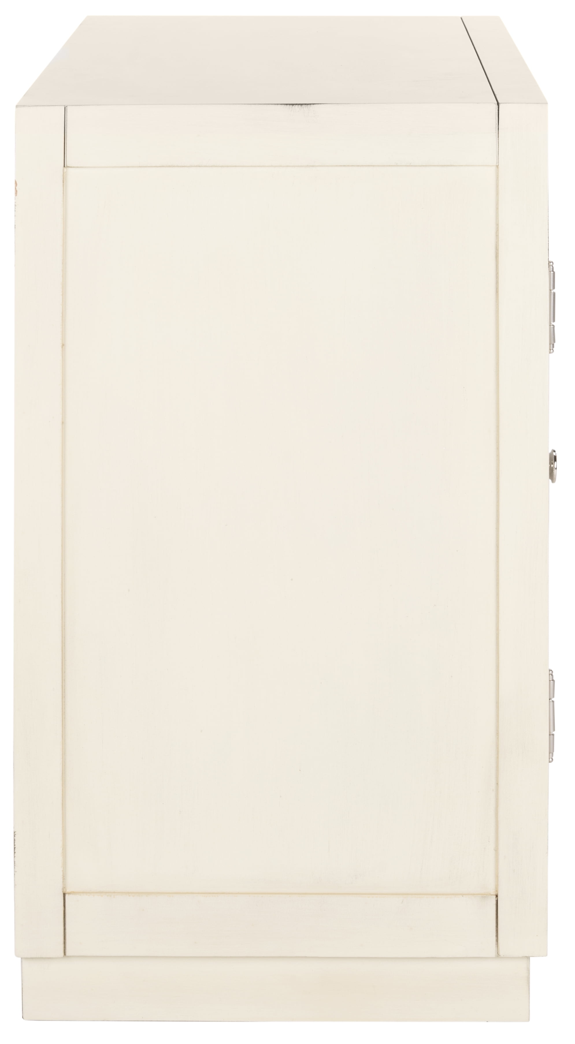 SAFAVIEH Erin Farmhouse 2 Door Chest with Nailheads, Light Grey/Nickel - Image 8