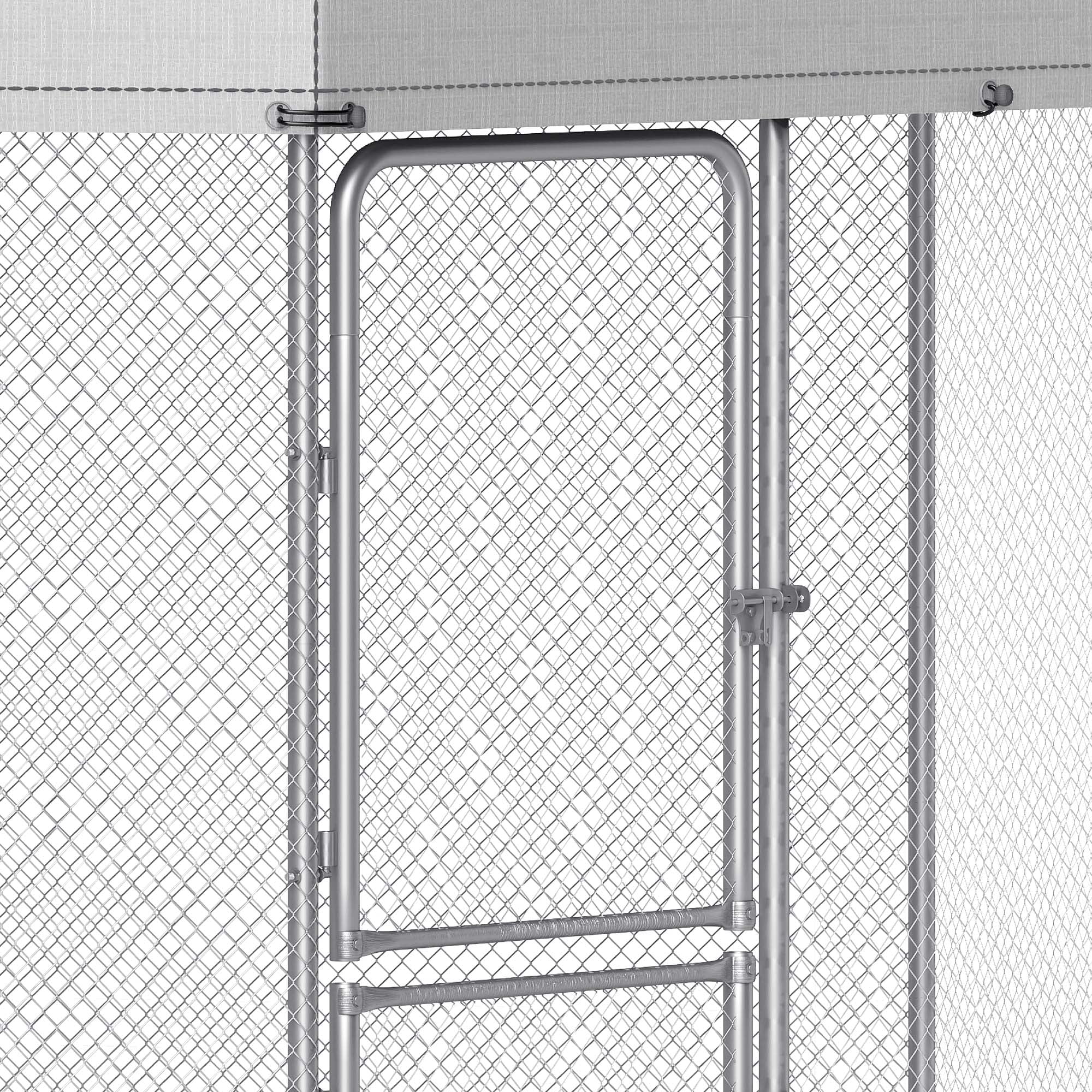 Uforic 13×11 ft ( 158" x 134" x 91" ) Large Outdoor Dog Kennel,Outside Heavy Duty Shade Dog Pen Playpen Pet Dog Enclosure Crate Dog Run House with UV & Waterproof Cover Fence - Image 2