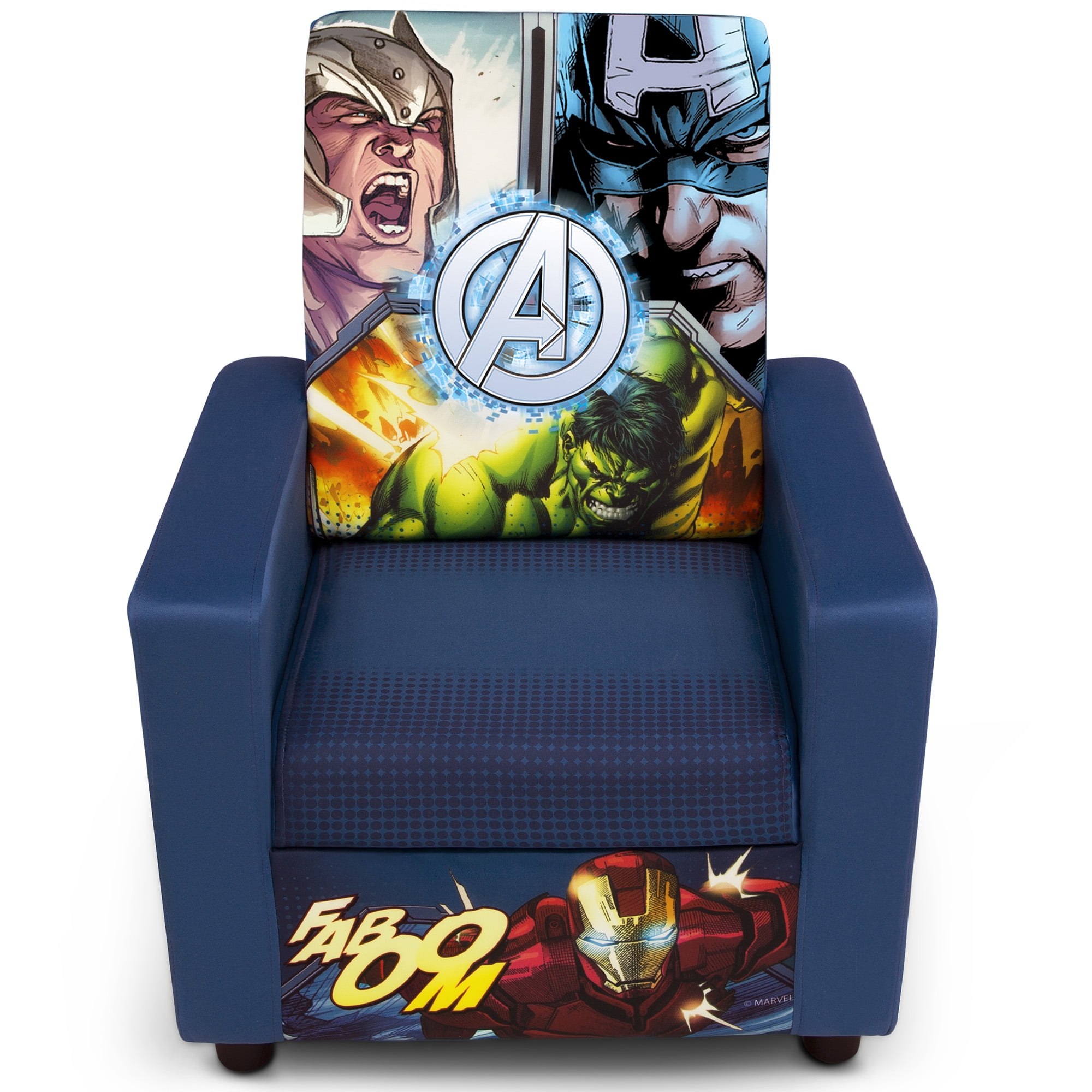 Marvel Avengers Youth High Back Upholstered Chair by Delta Children - Image 2