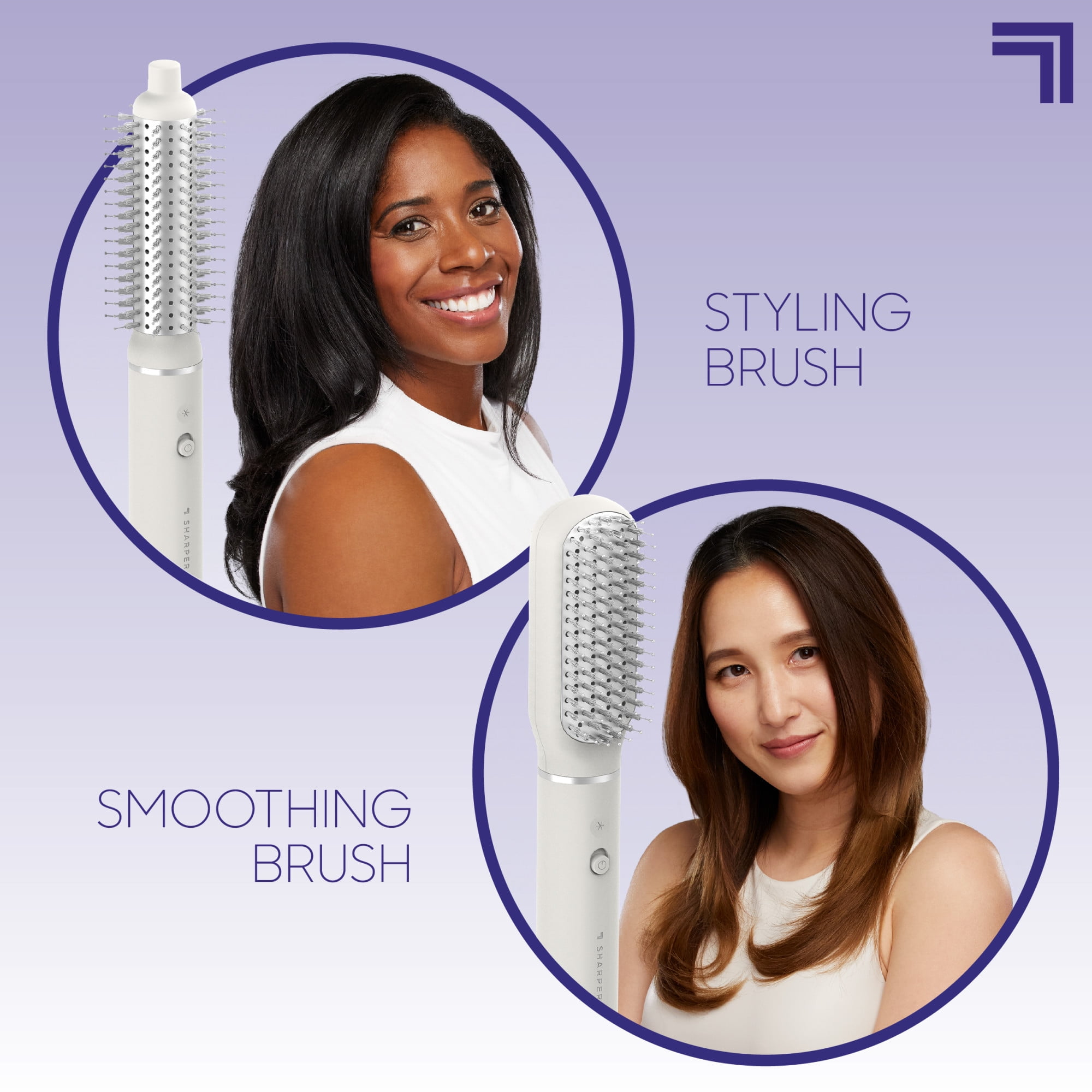 Sharper Image® Revel Hair Multi-Styler 6-In-1, 6 Premium Airflow Attachments, 3 Heat Levels, Cool Shot, Ionic Technology, Curler, Detangler & Dryer, Volumizing, Styling, and Smoothing Brush - Image 6