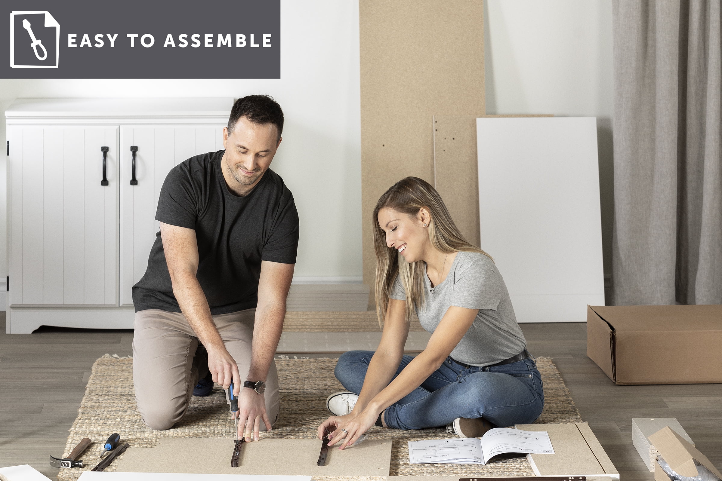 South Shore 10 x 28.75 inches Natural Floating Shelf - Image 5