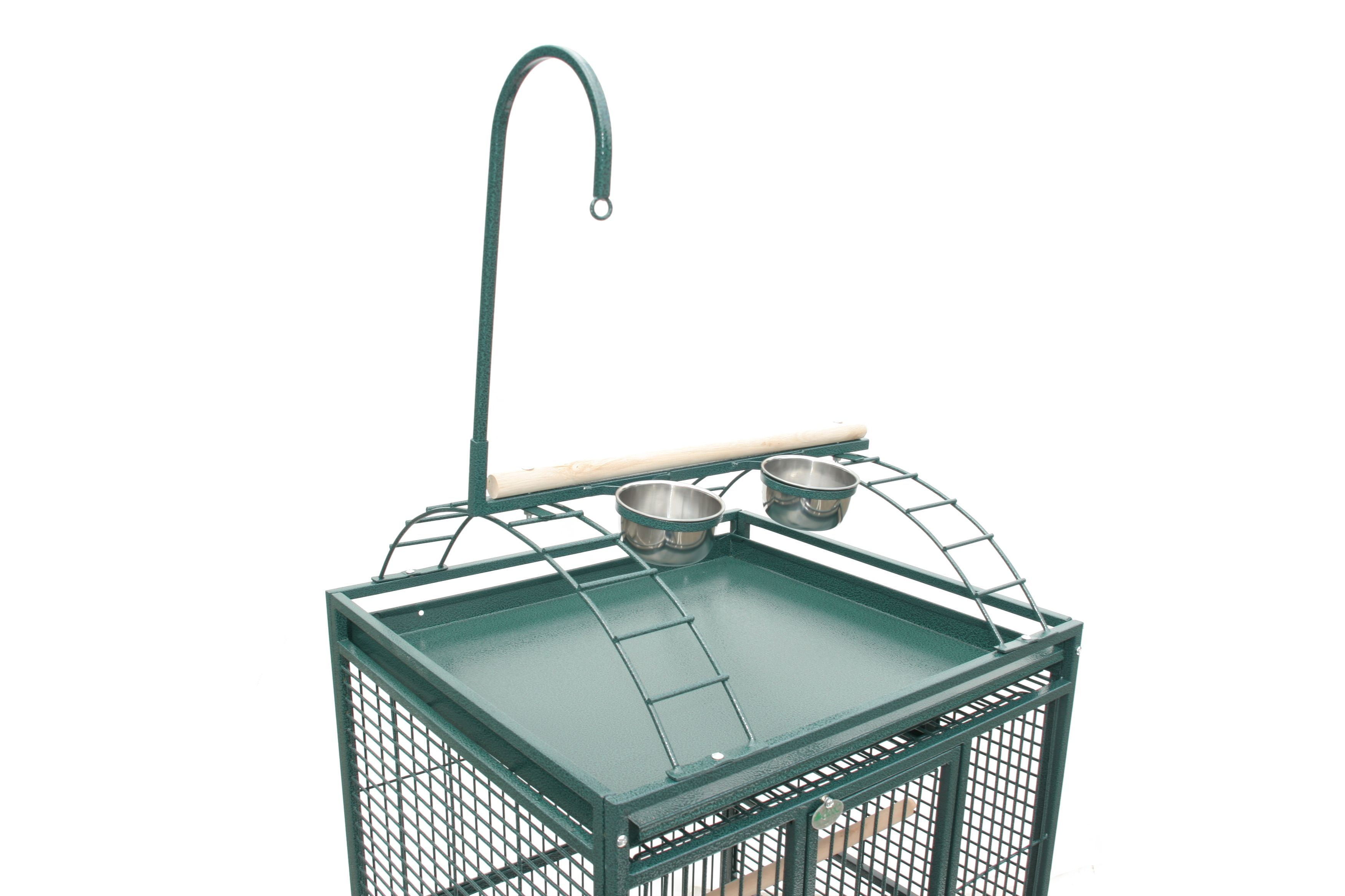 8002422 Green Play Top Bird Cage, by A&E Cage Company - Image 3