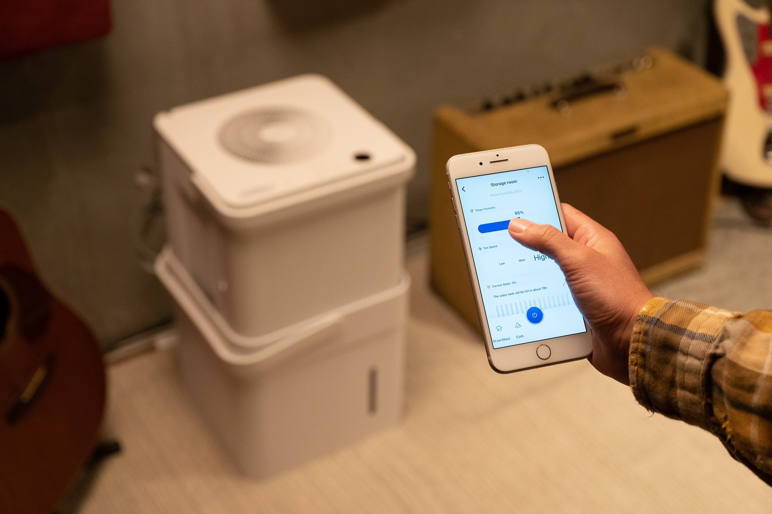 Midea Cube Dehumidifier, 20 Pint, For Basements and Rooms Up To 2,000 Sq Ft, Auto Shut Off, Wi-Fi, White - Image 19