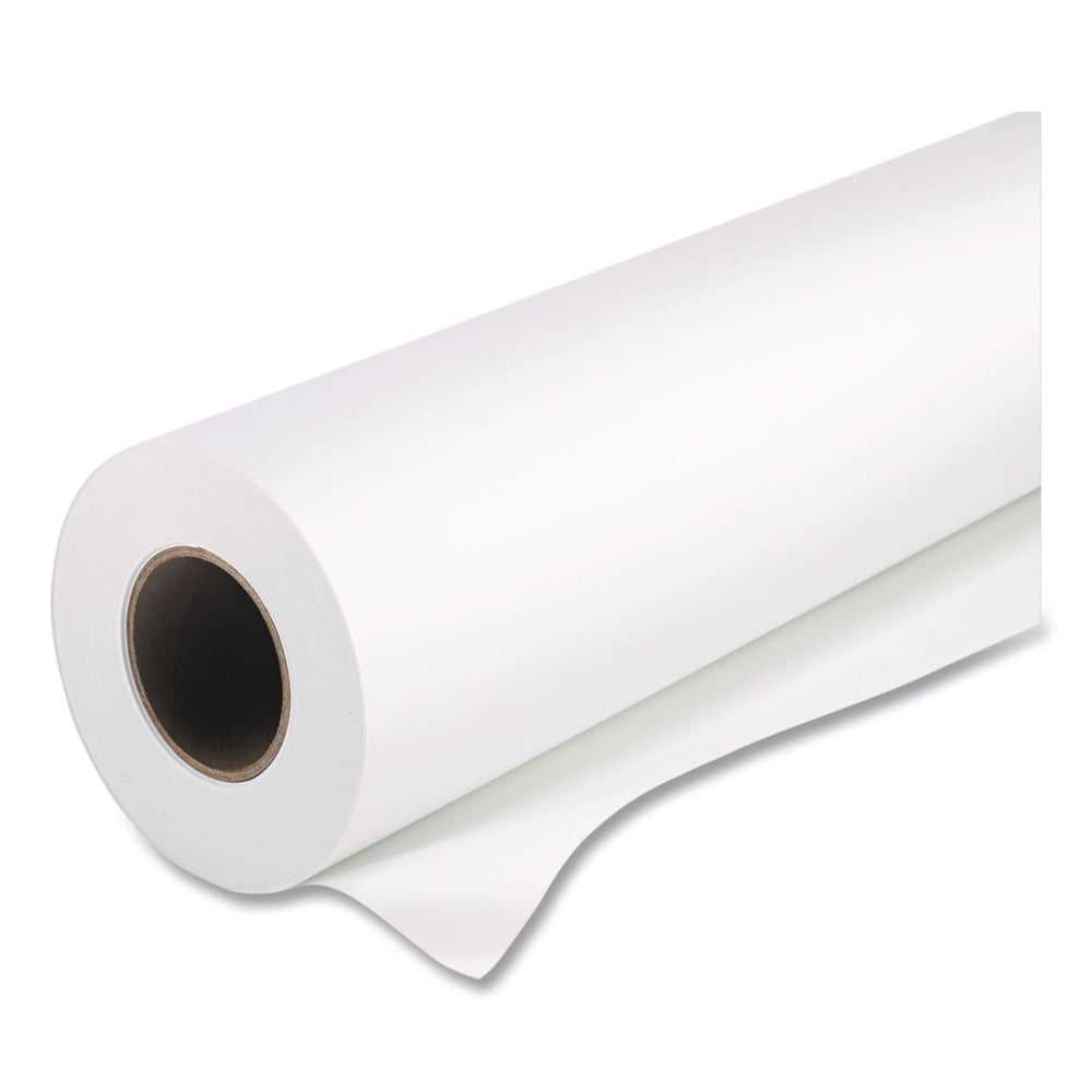 HP Q1405B DesignJet Inkjet 36 in. x 150 ft. 4.9 mil Format Paper - Large Coated White (1-Roll) - Image 2