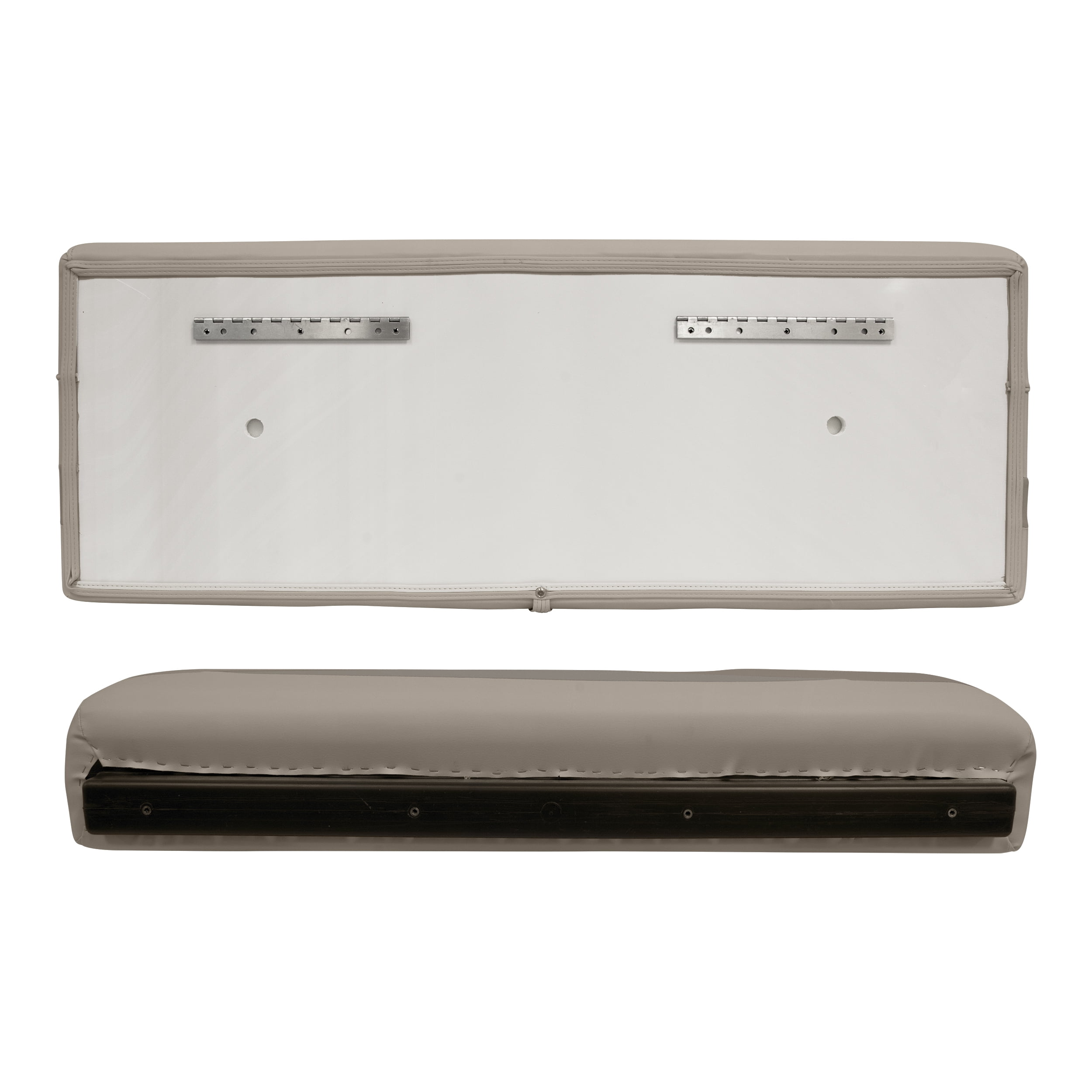 Wise BM1145-1749 Premier Series Pontoon 50" Bench Cushion Set - Mocha Java / Mushroom / Cafe - Image 5