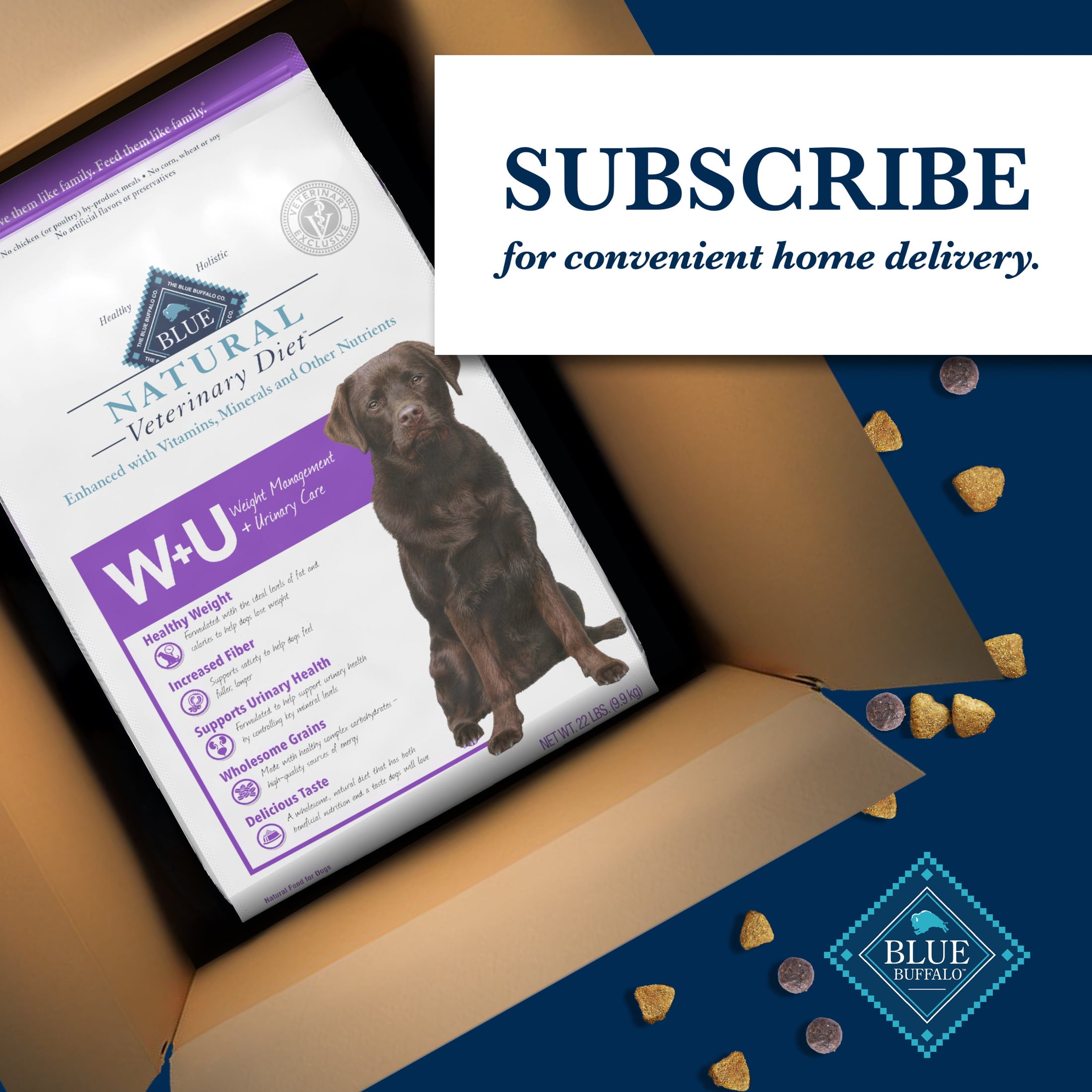 Blue Buffalo NVD Weight Management + Urinary Care Dry Dog Food, Chicken, 22-lb. Bag - Image 6