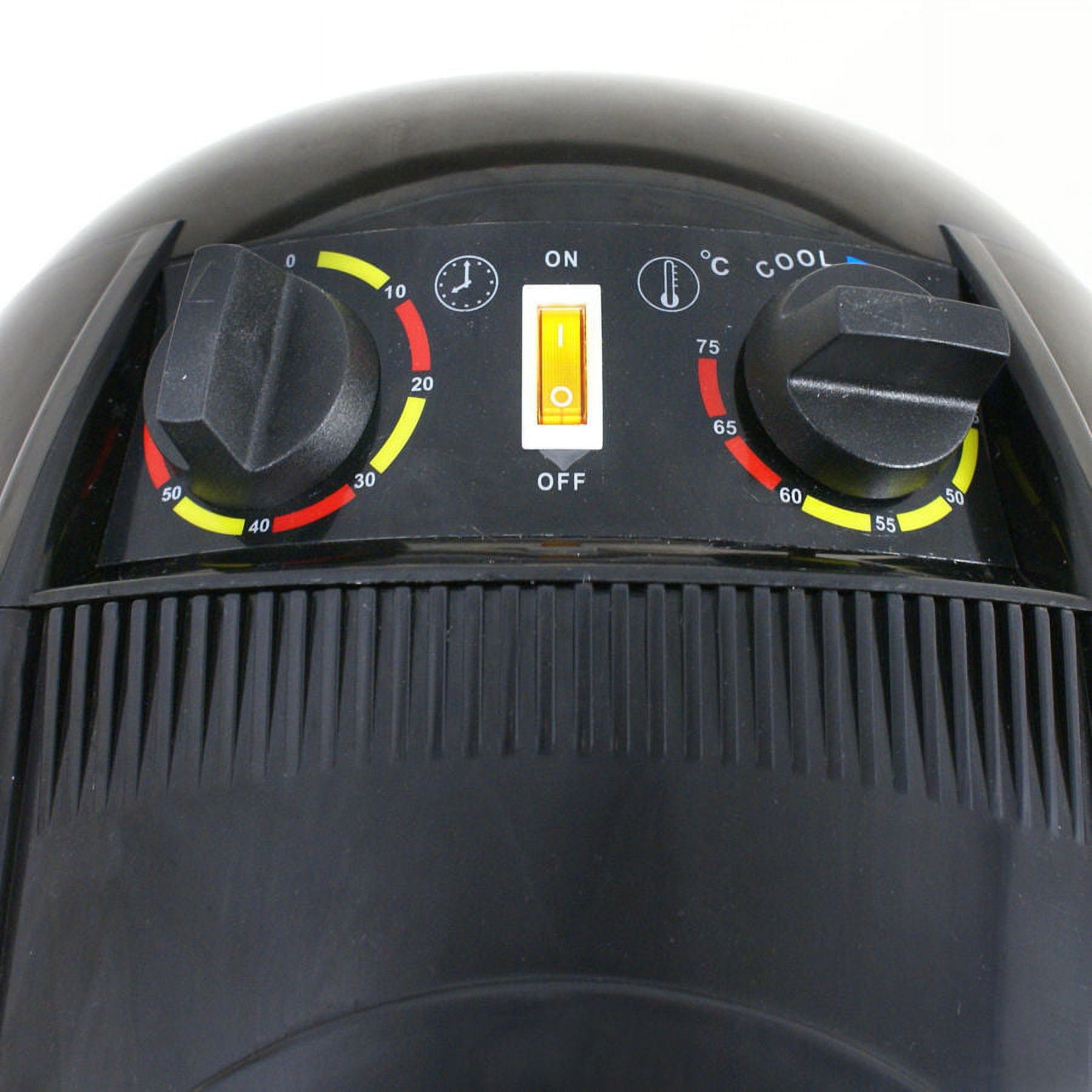 ZENSTYLE Professional 1300W Adjustable Hooded Floor Hair Bonnet Dryer Stand Up Rolling Base with Wheels Salon Equipment - Image 5