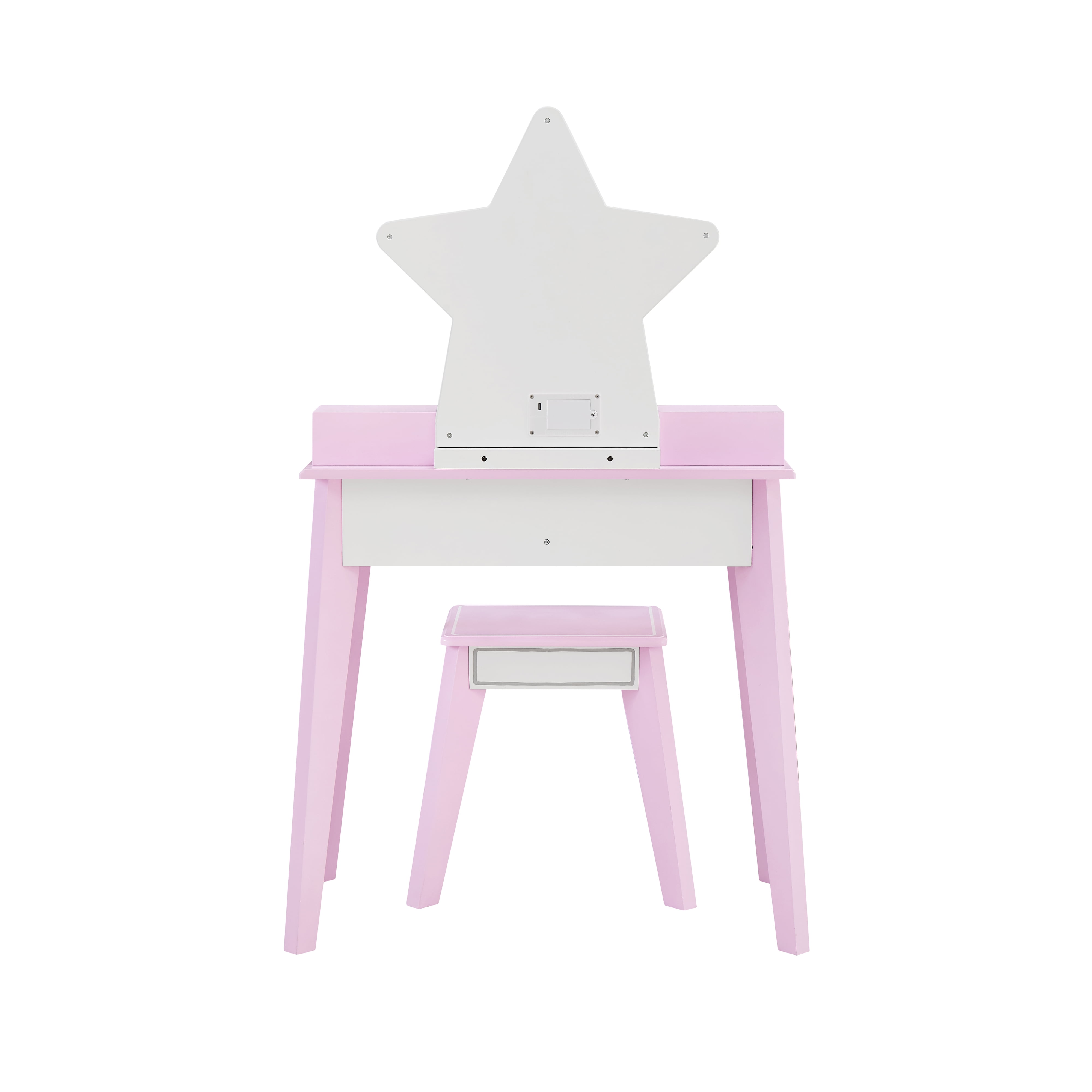 Fantasy Fields Little Princess Star Vanity with LED Lights and Mirror, Lavender - Image 7
