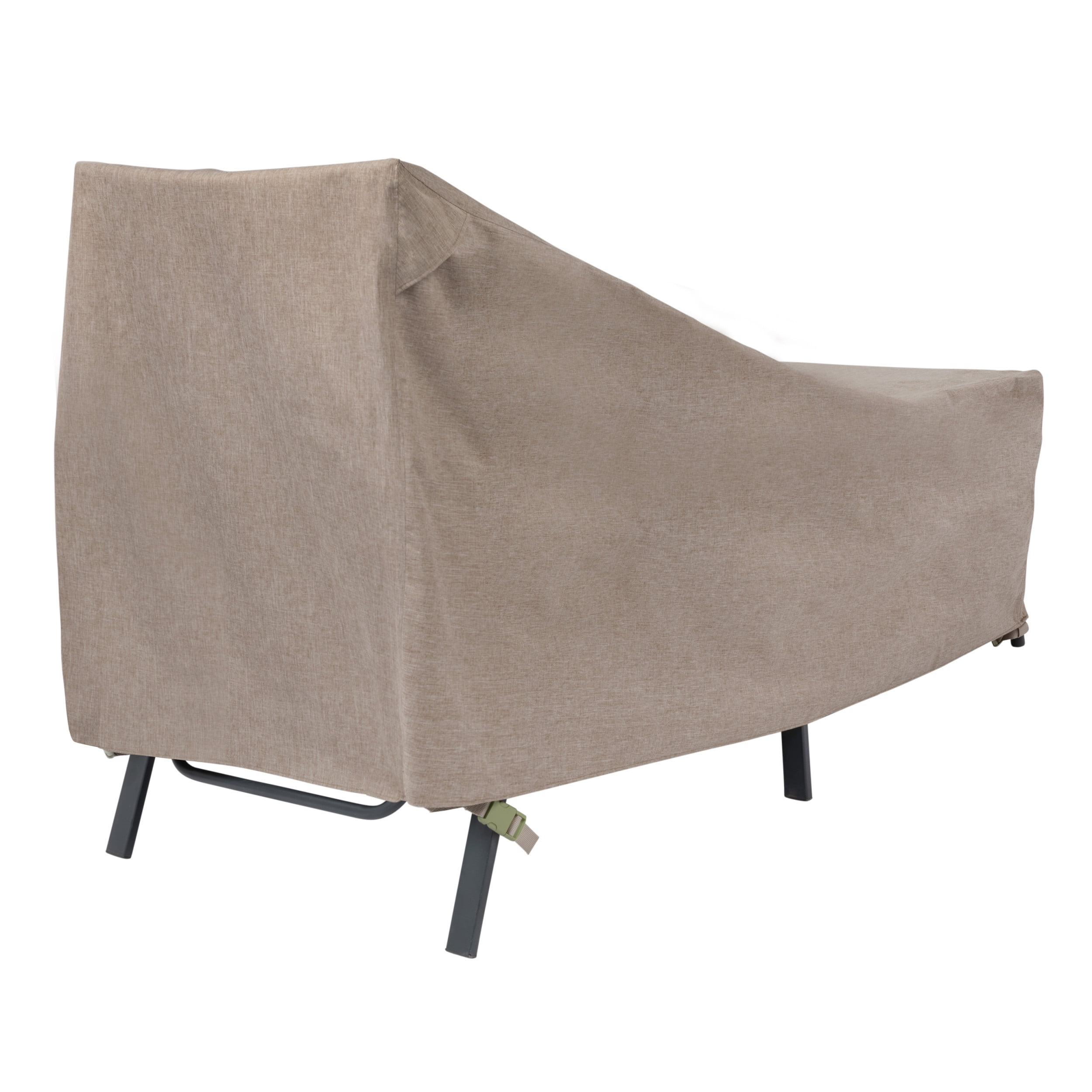Modern Leisure Garrison Patio Chaise Lounge Cover, Waterproof, 65"L X 28"W X 29"H, Sandstone, 2-Pack - Image 6