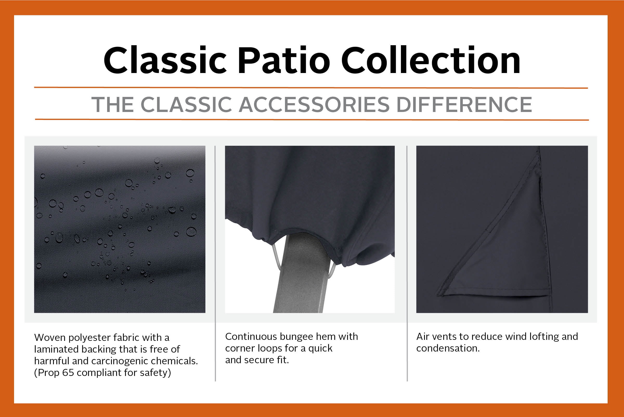 Classic Accessories Water-Resistant 52 Inch Round Fire Pit Cover - Image 8