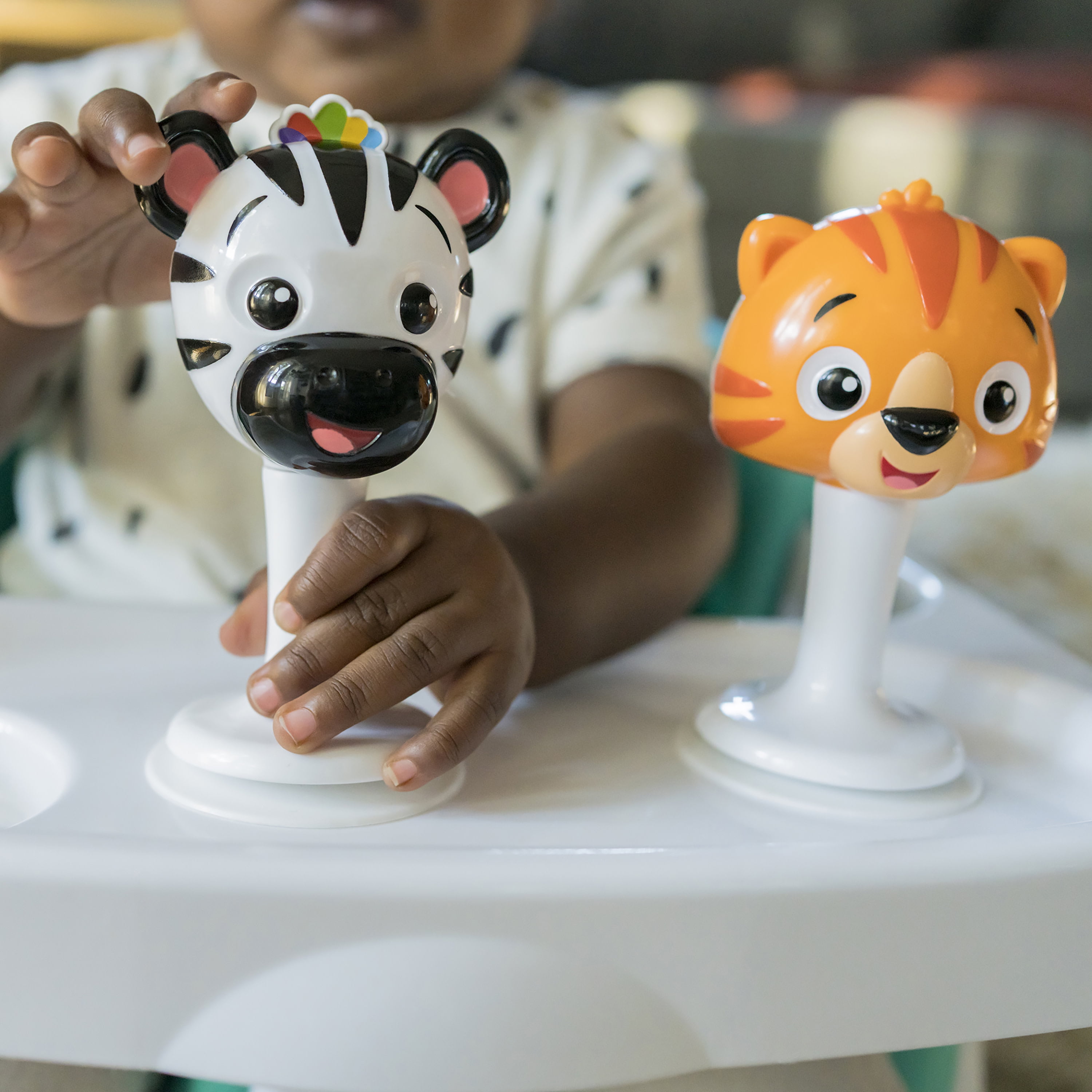 Baby Einstein Dine & Discover Multi-Use Booster Feeding & Floor Activity Seat with Self-Storing Tray - Image 12