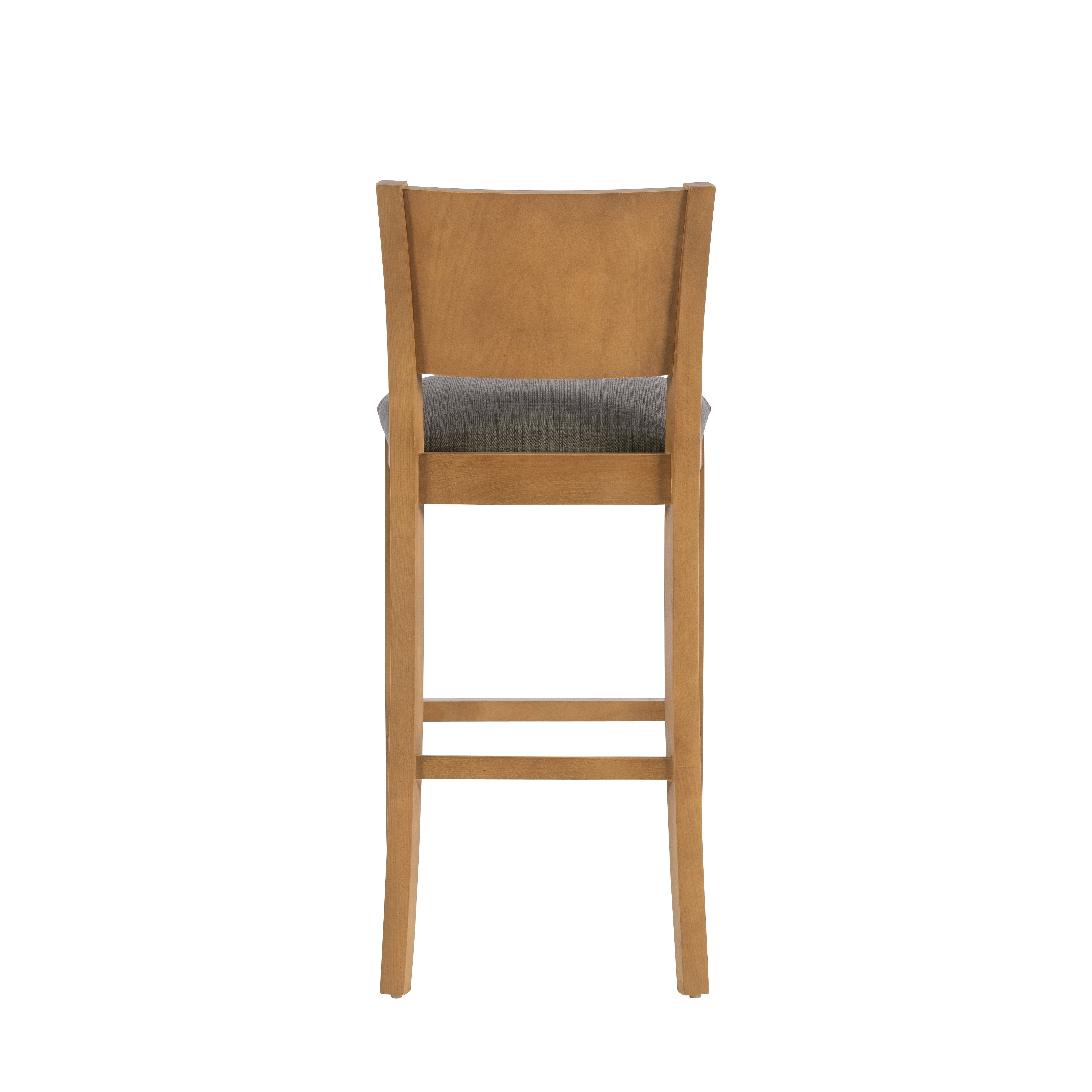 Linon Verica 30" Mid Back Barstools, Set of 2, Brown/Charcoal - Image 10